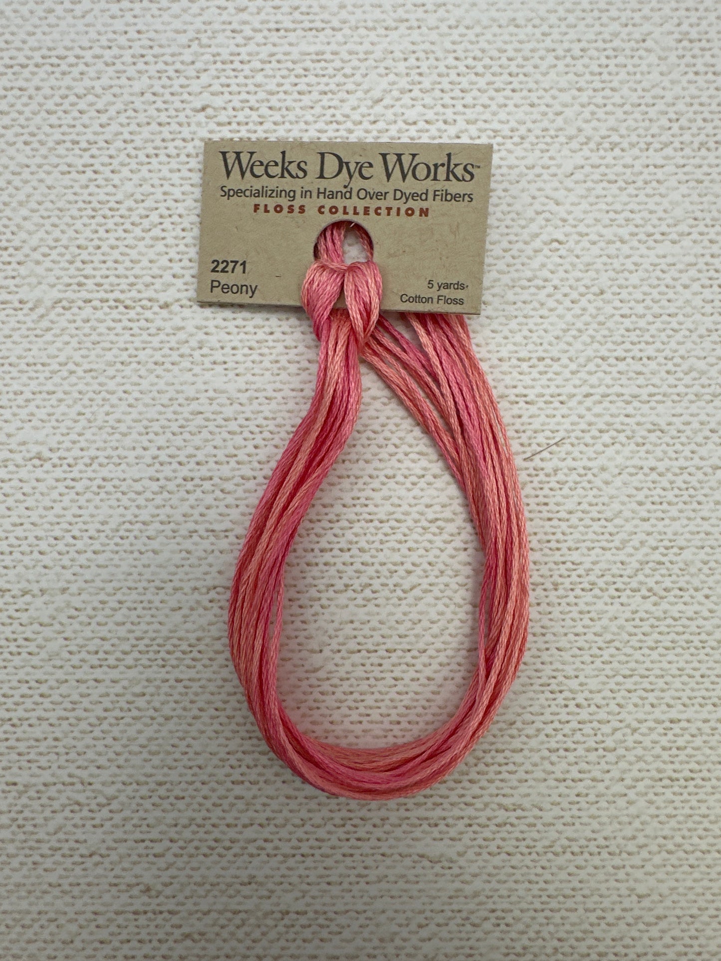 Weeks Dye Works Floss Peony
