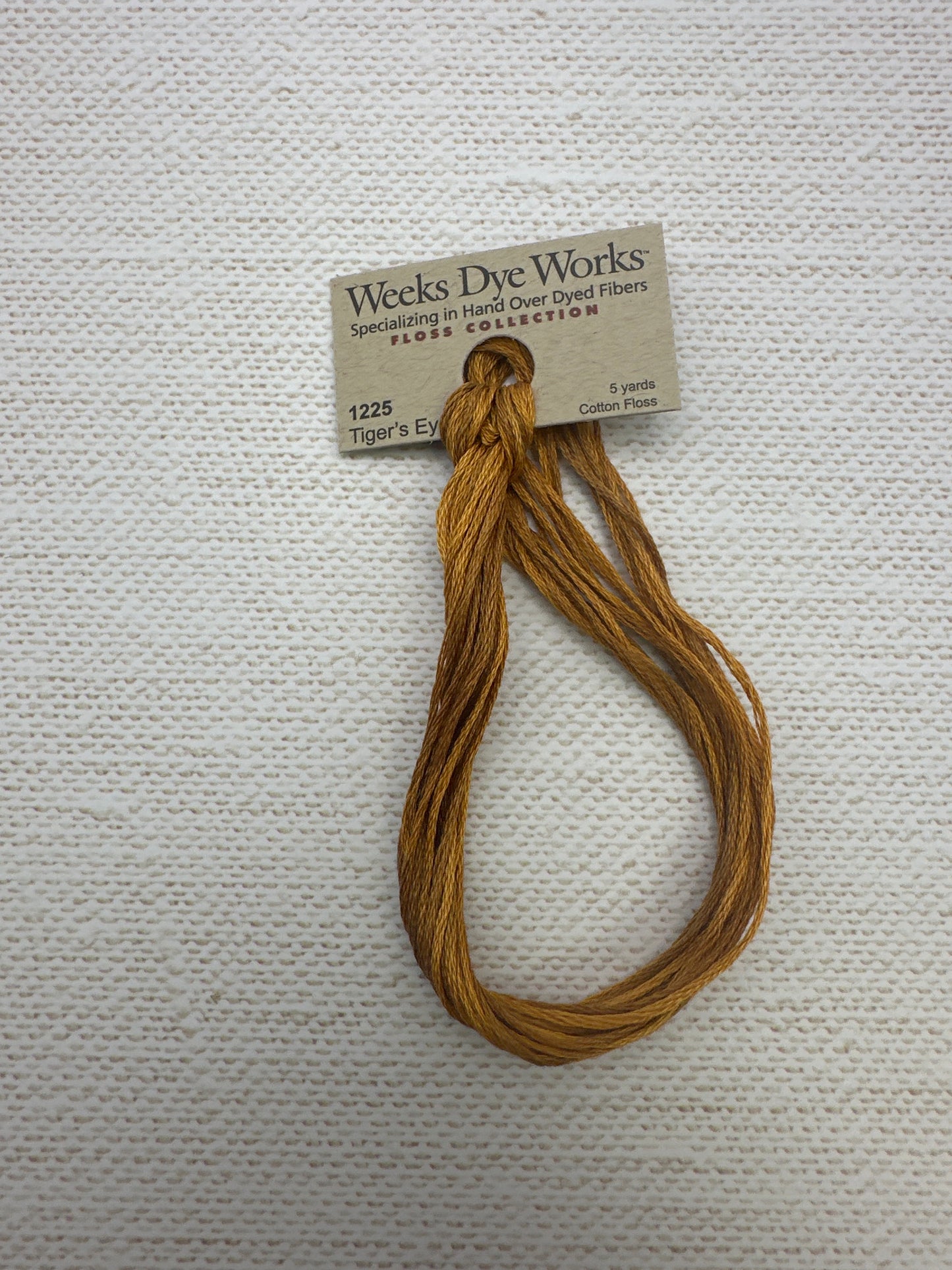 Weeks Dye Works Floss Tiger's Eye