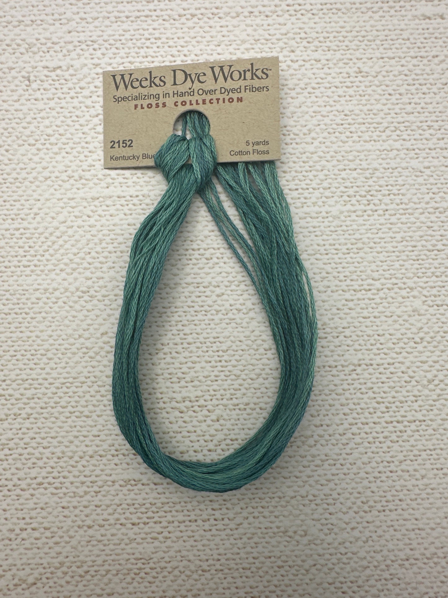 Weeks Dye Works Floss Kentucky Bluegrass