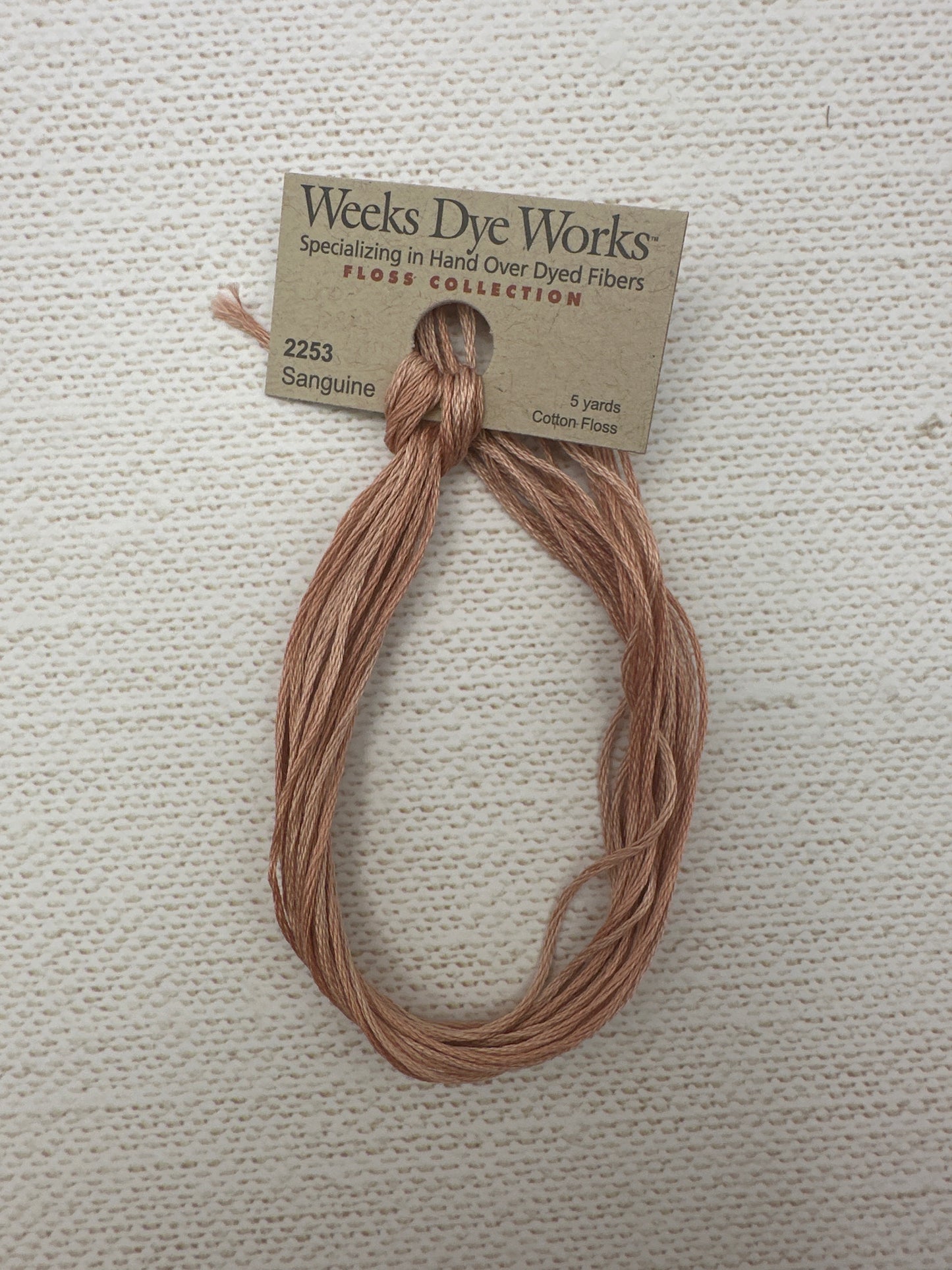 Weeks Dye Works Floss Sanguine