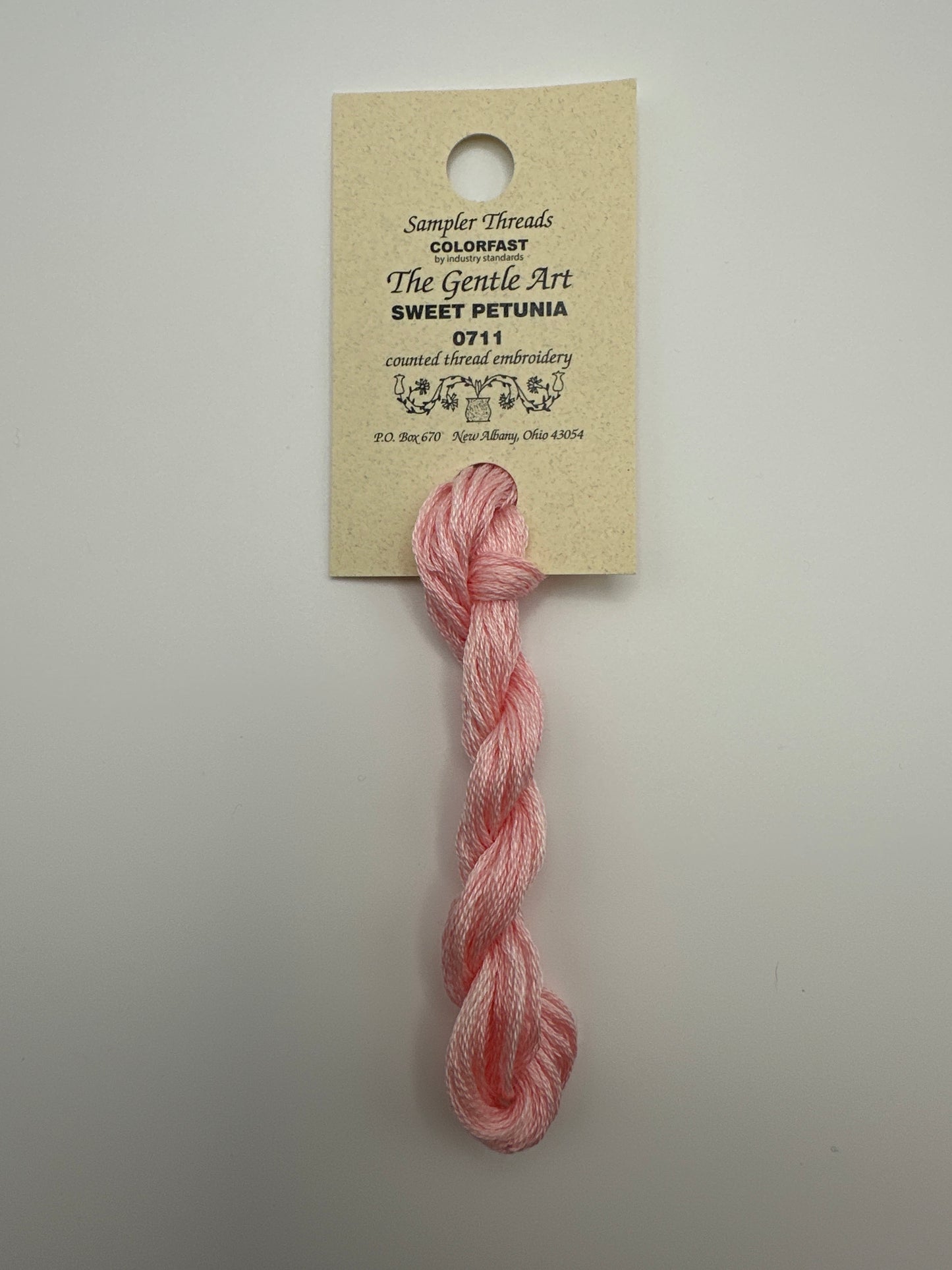 The Gentle Art Sampler Threads Sweet Petunia