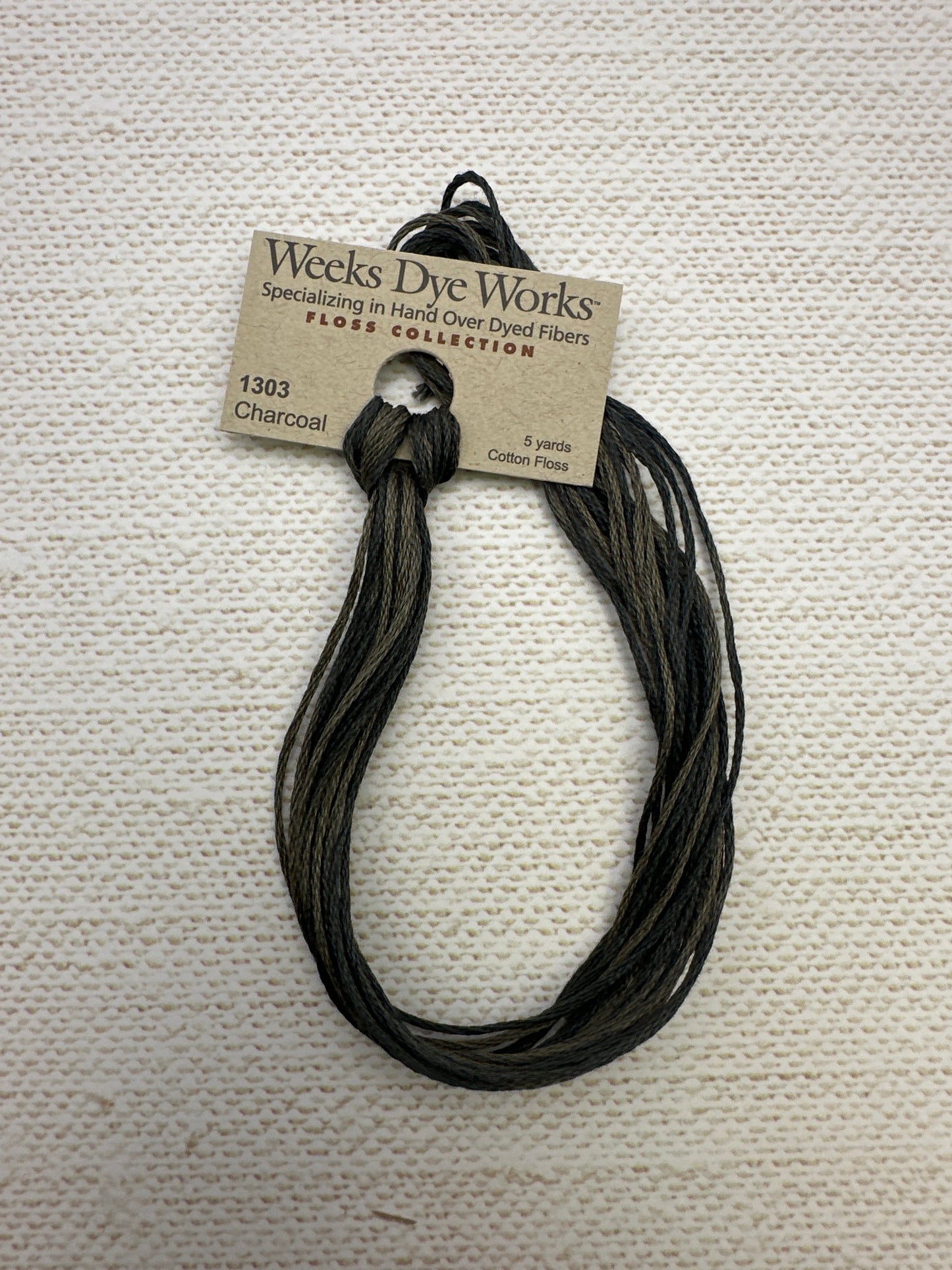 Weeks Dye Works Floss Charcoal