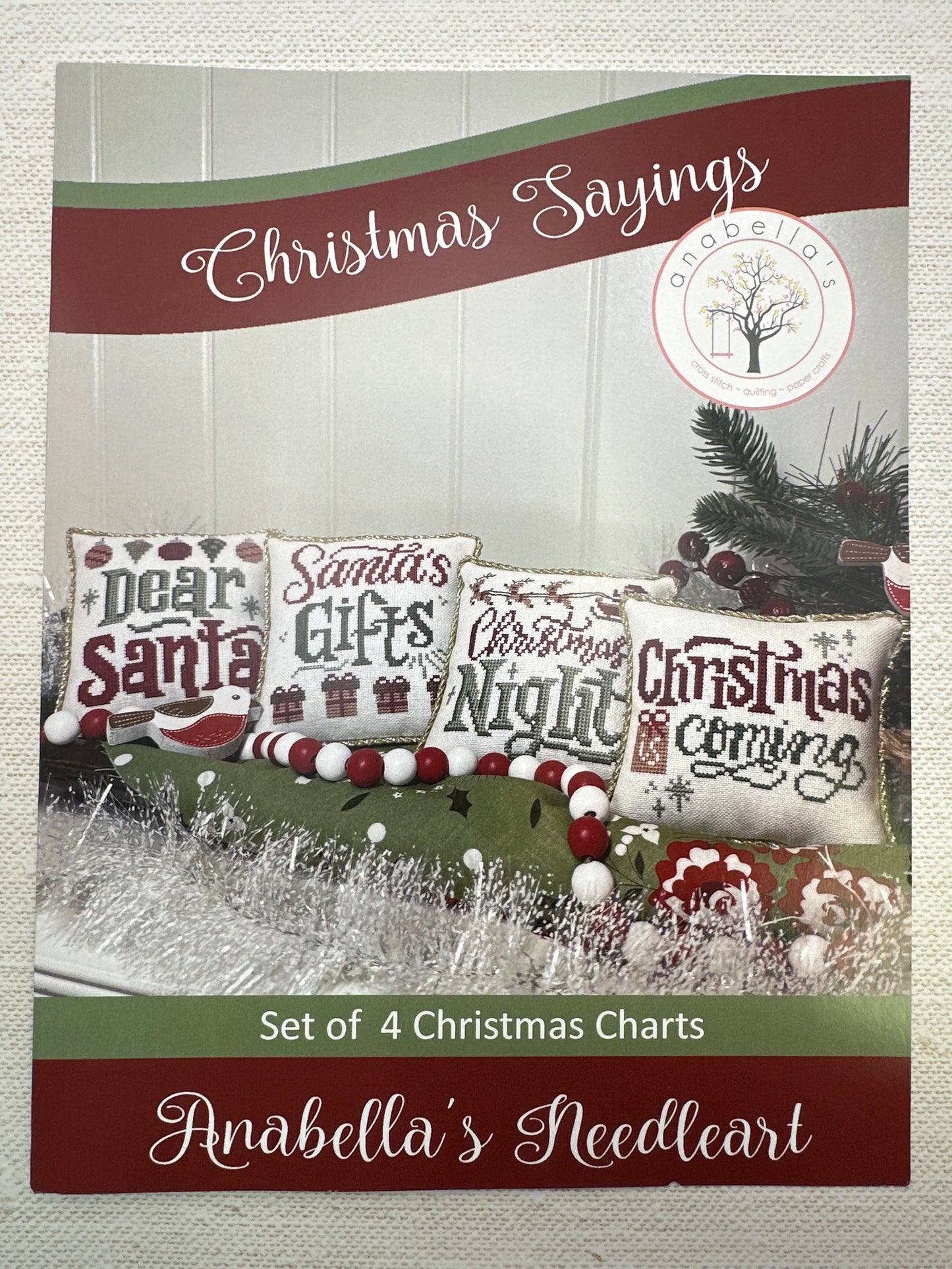 Christmas Sayings - Set of 4