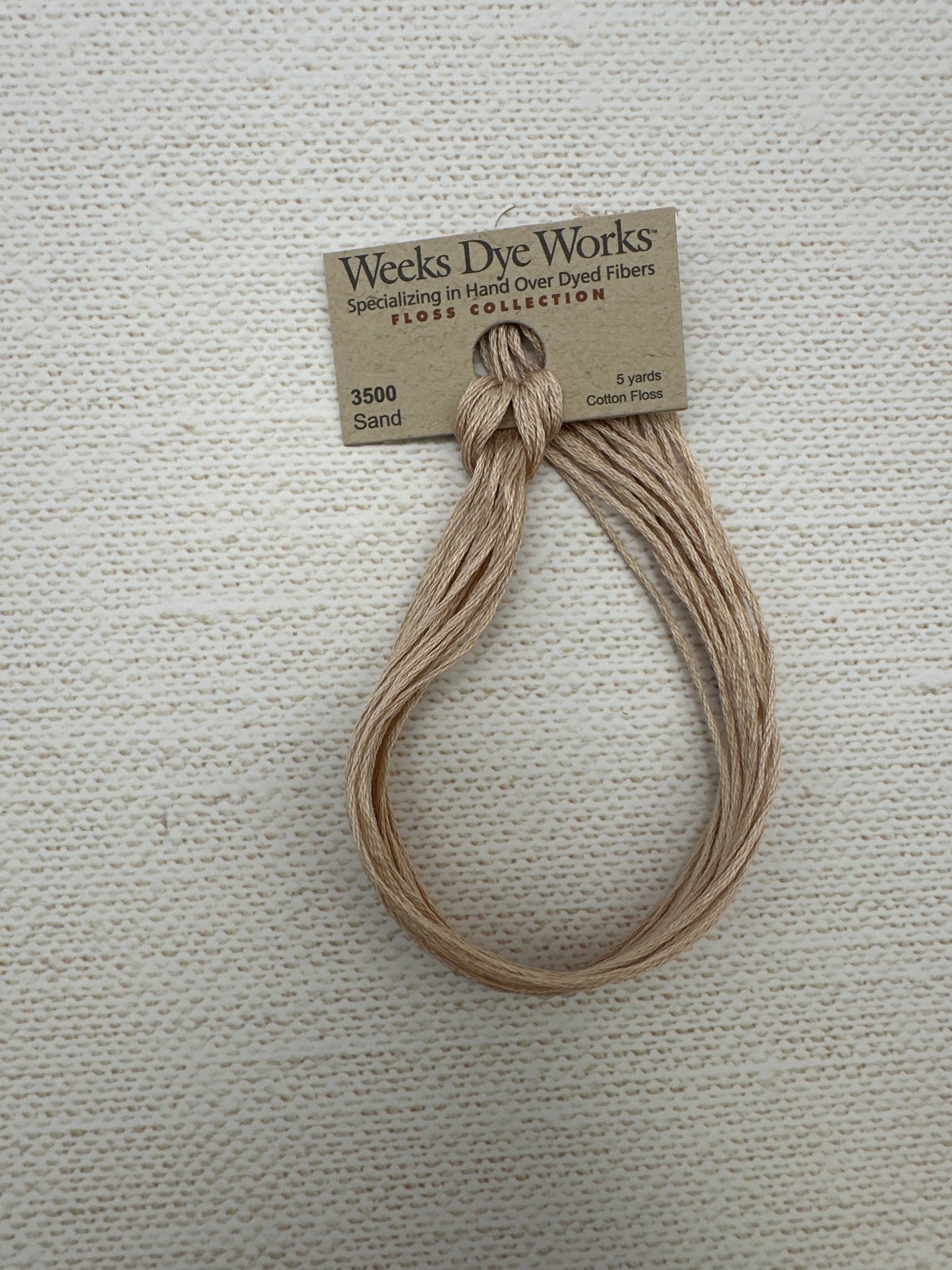 Weeks Dye Works Floss Sand