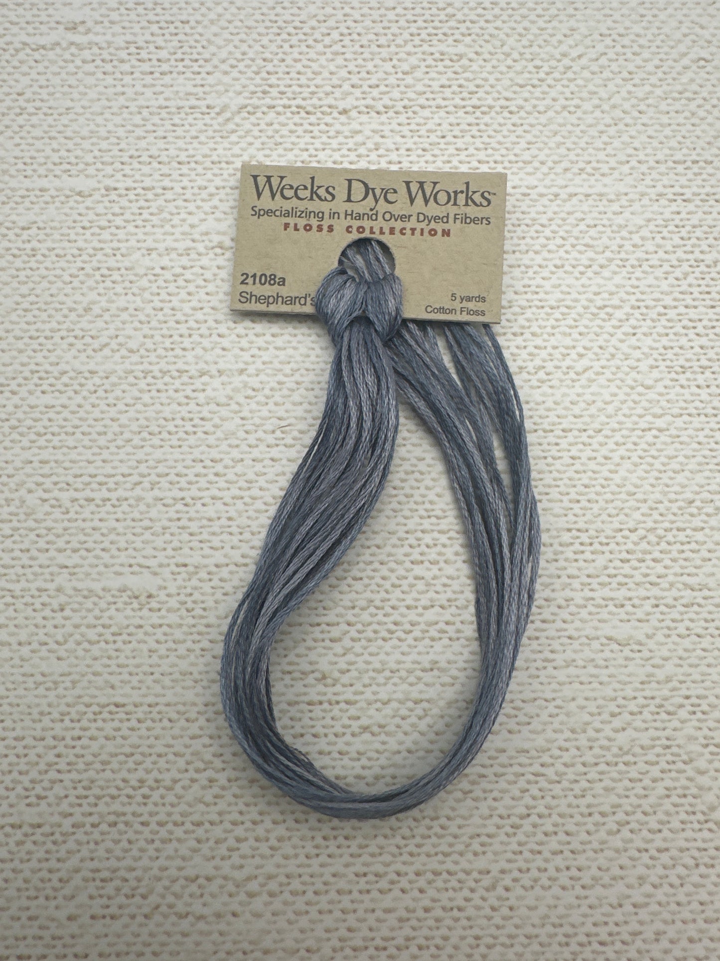 Weeks Dye Works Floss Shepard's Blue