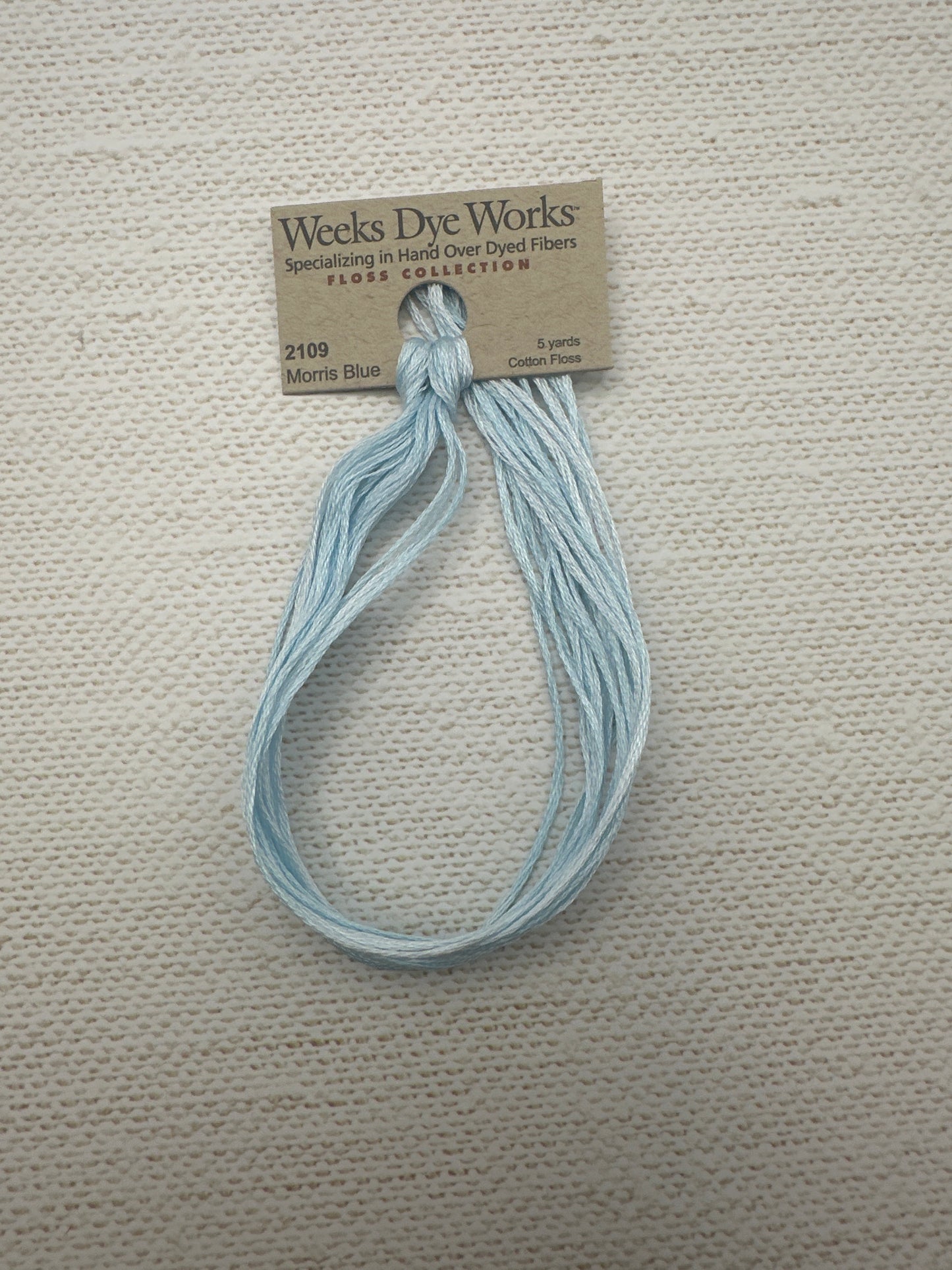 Weeks Dye Works Floss Morris Blue