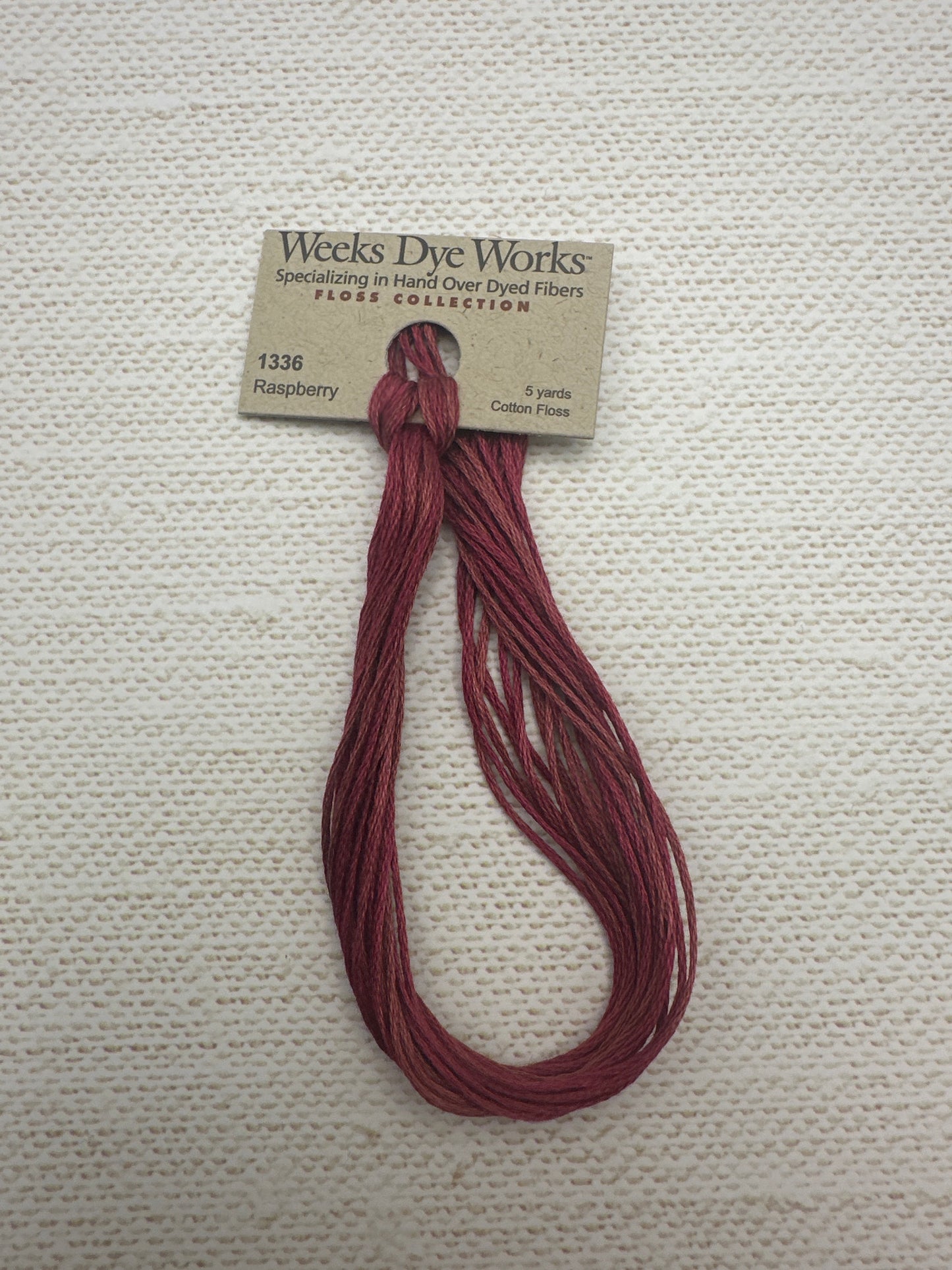 Weeks Dye Works Floss Raspberry
