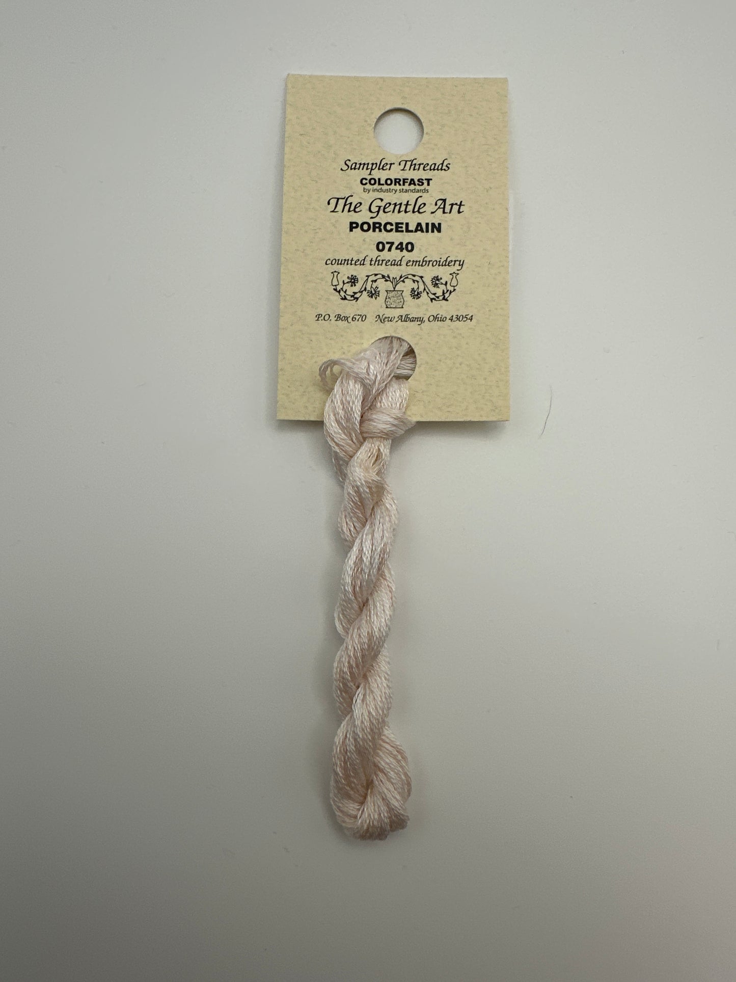 The Gentle Art Sampler Threads Porcelain