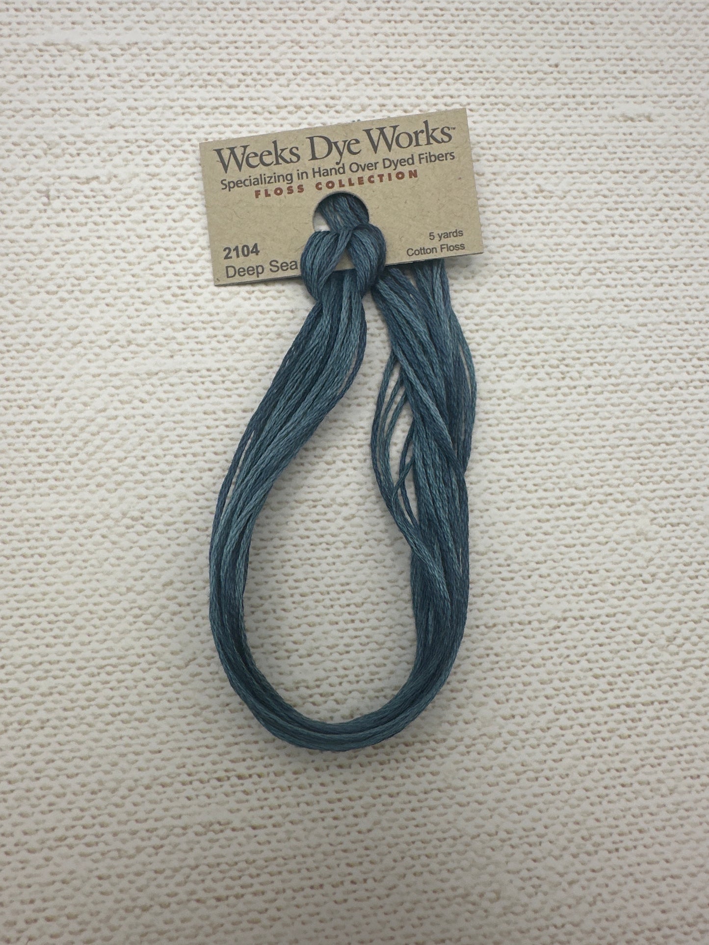 Weeks Dye Works Floss Deep Sea