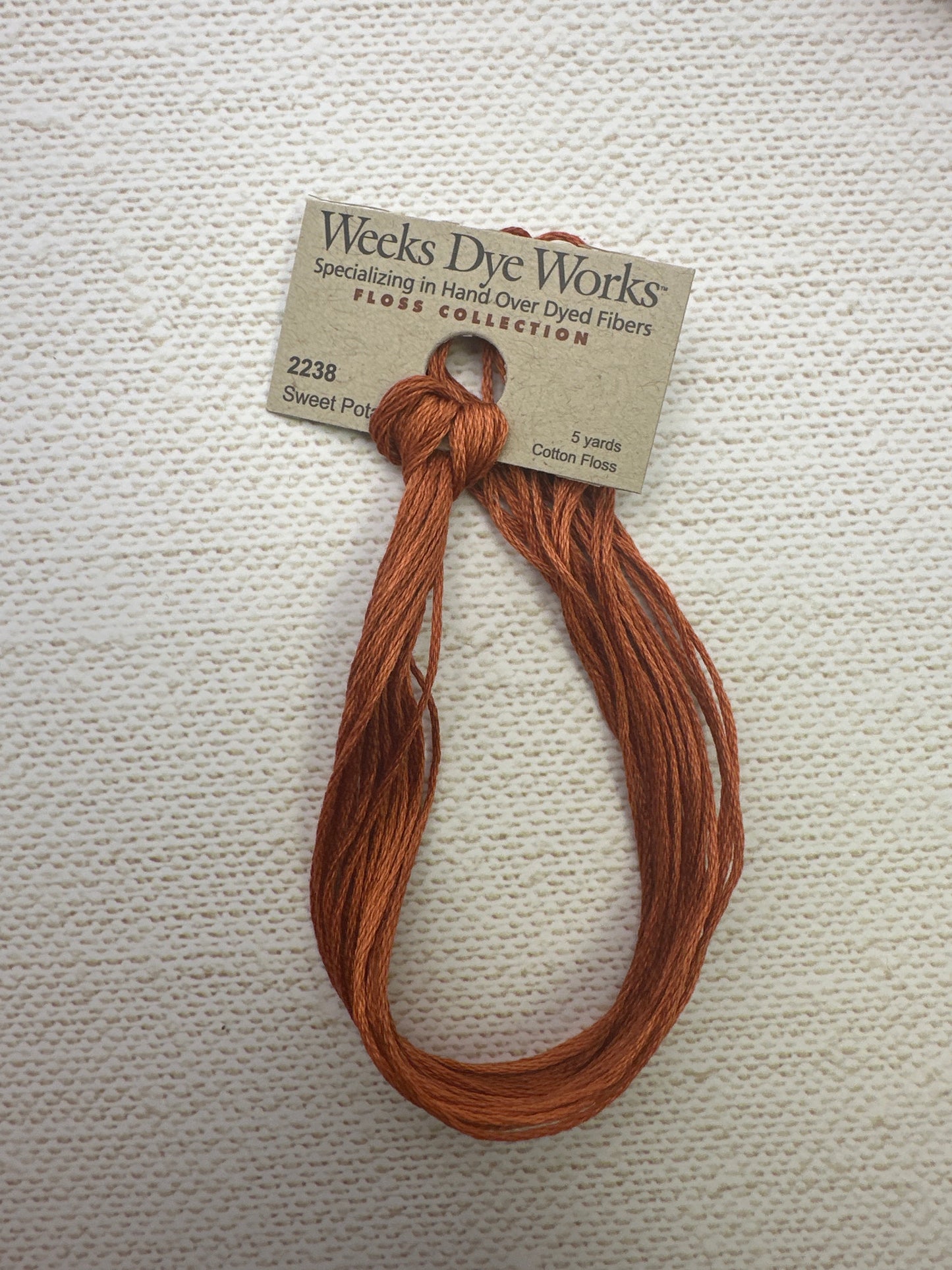 Weeks Dye Works Floss Sweet Potato