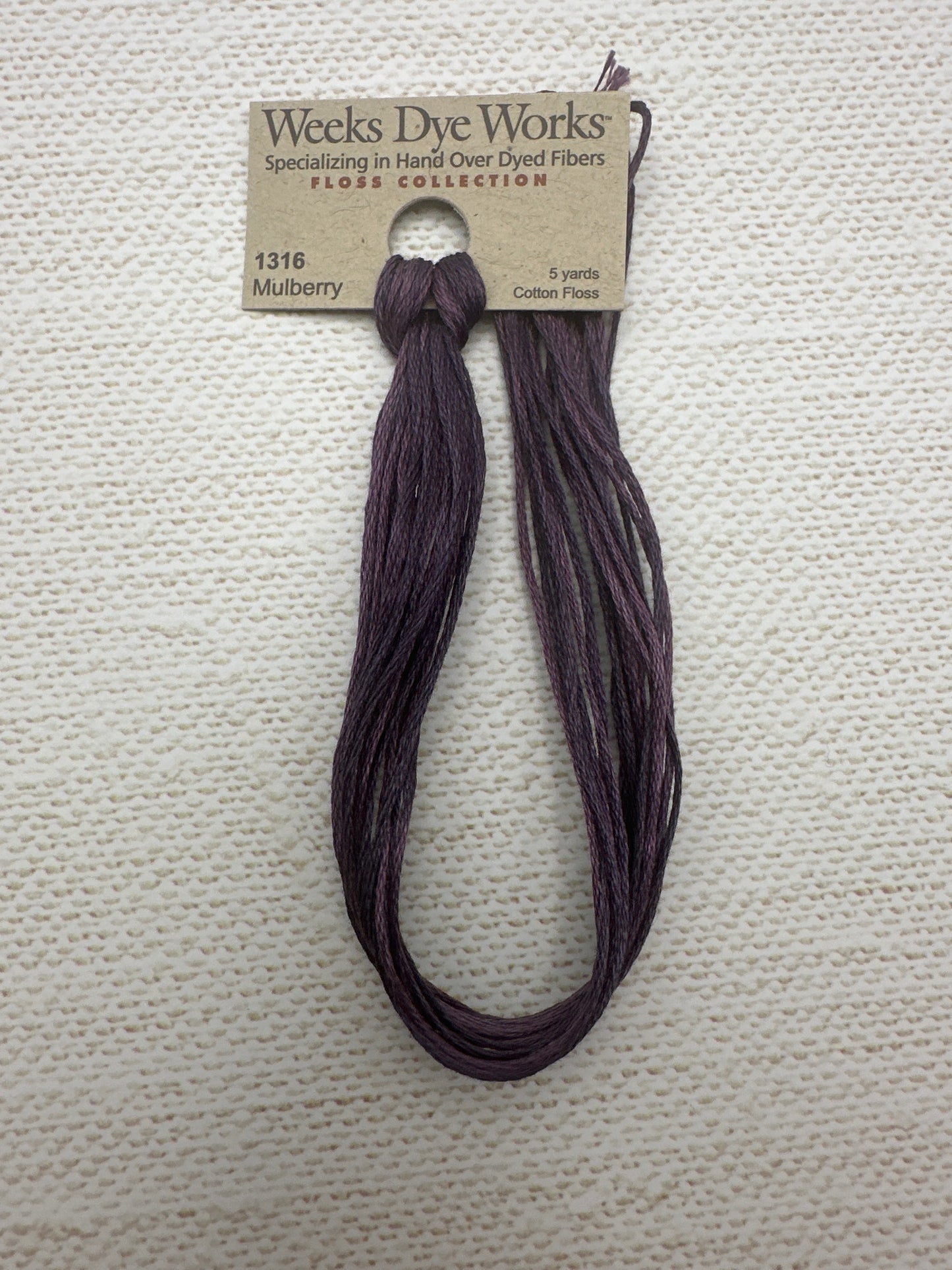 Weeks Dye Works Floss Mulberry