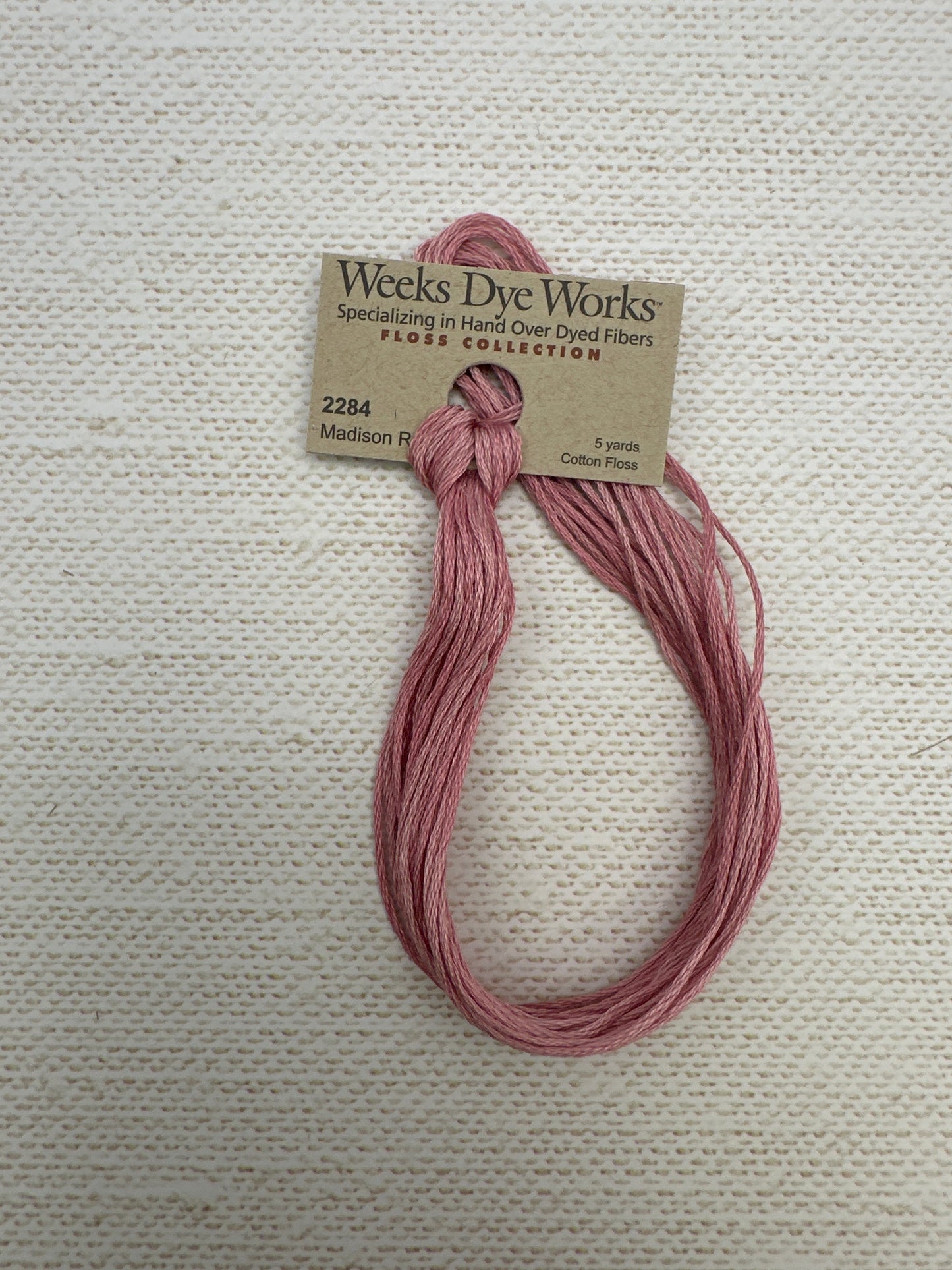 Weeks Dye Works Floss Madison Rose