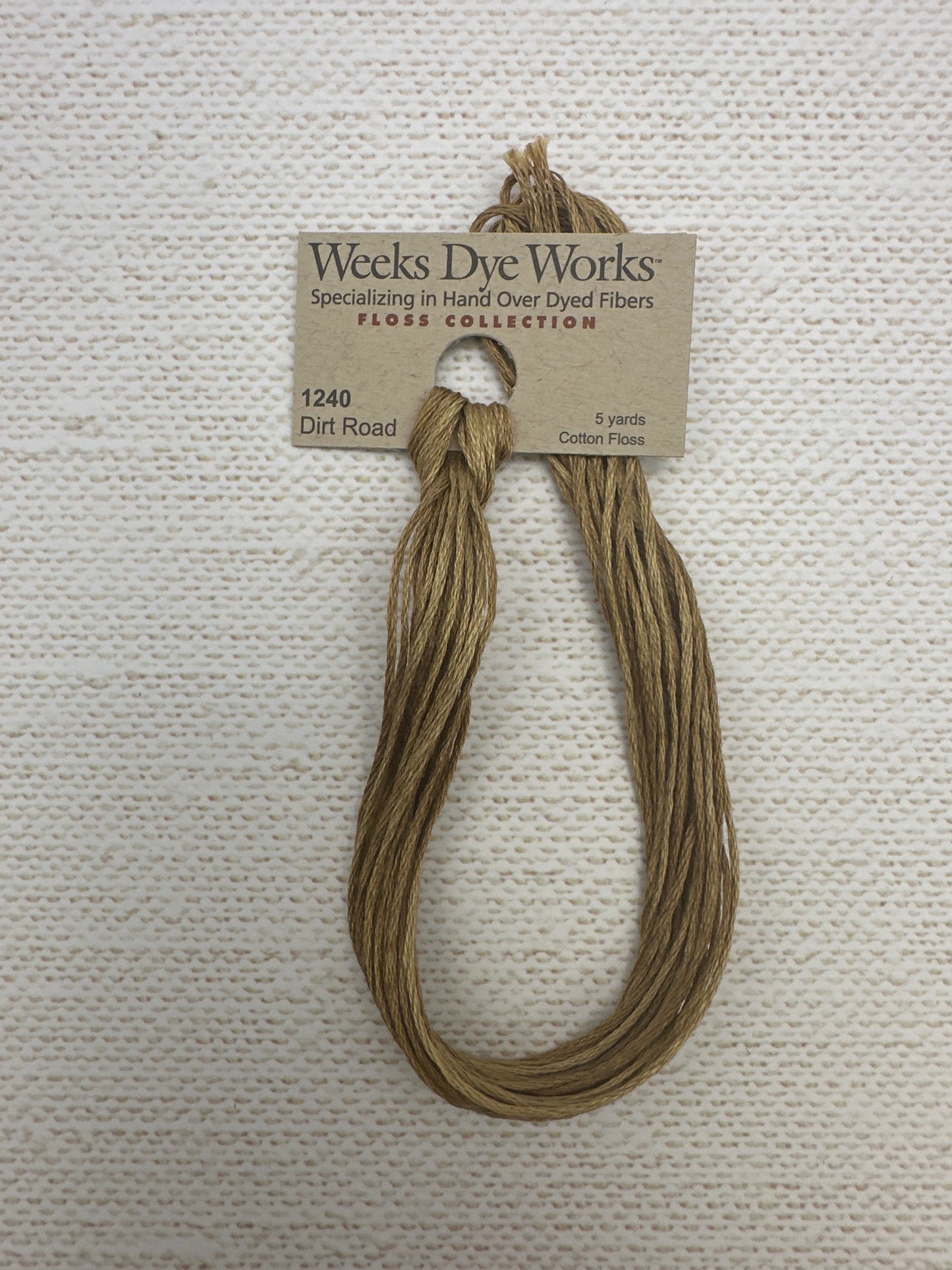 Weeks Dye Works Floss Dirt Road