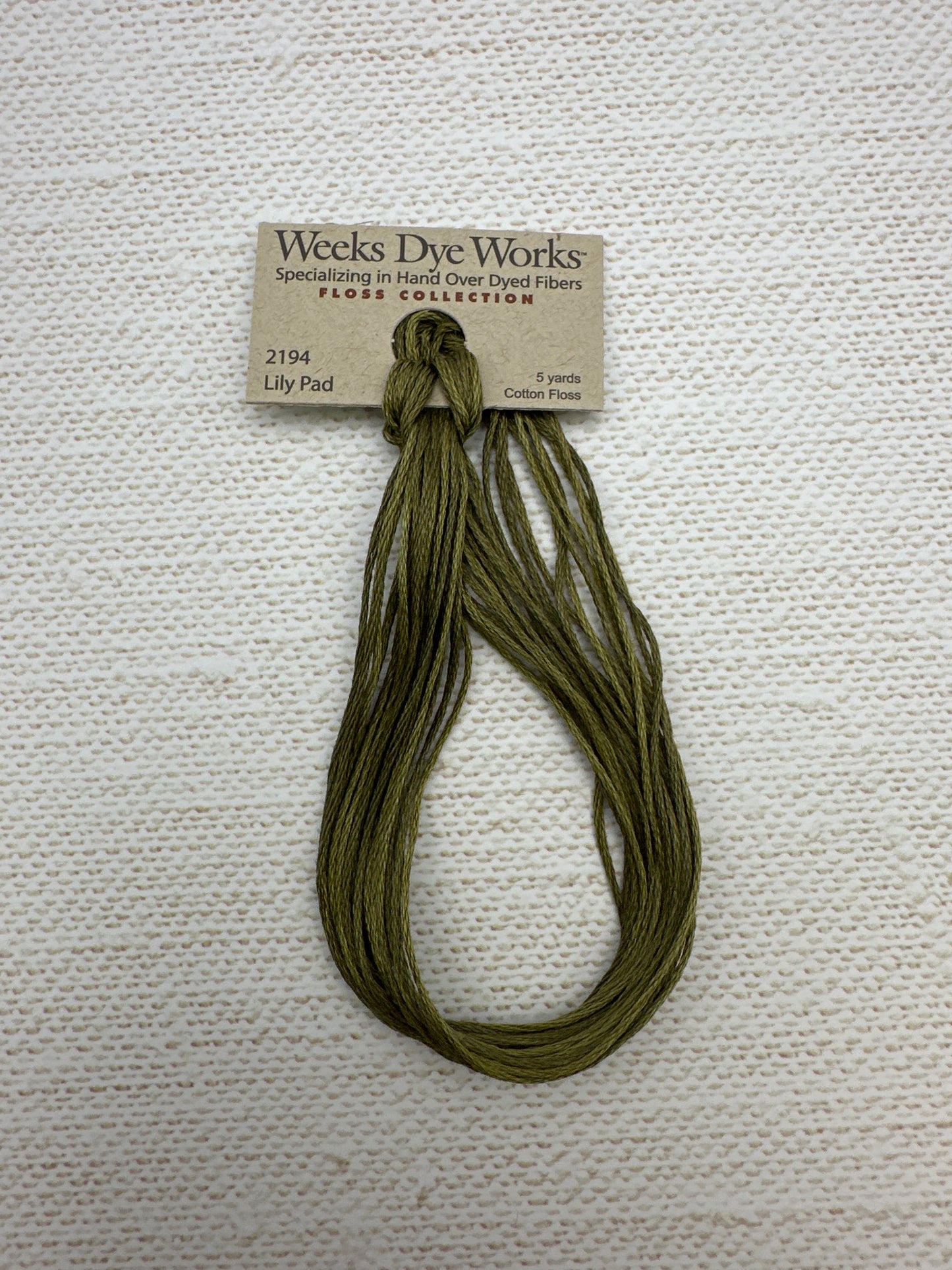 Weeks Dye Works Floss Lily Pad