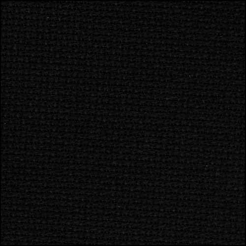 18ct Aida - Black - Zweigart