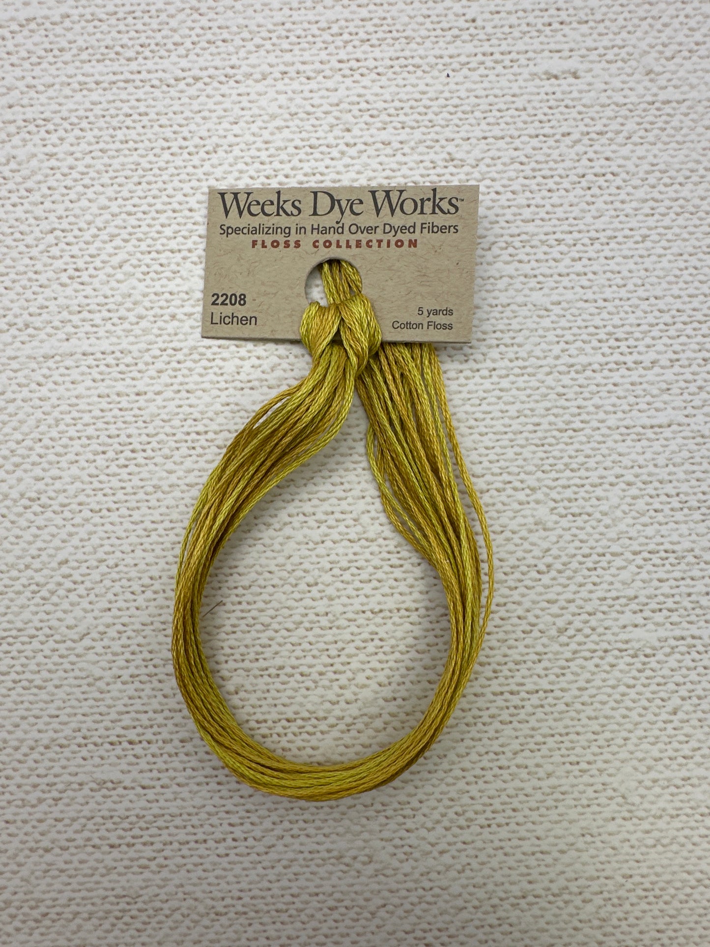 Weeks Dye Works Floss Lichen