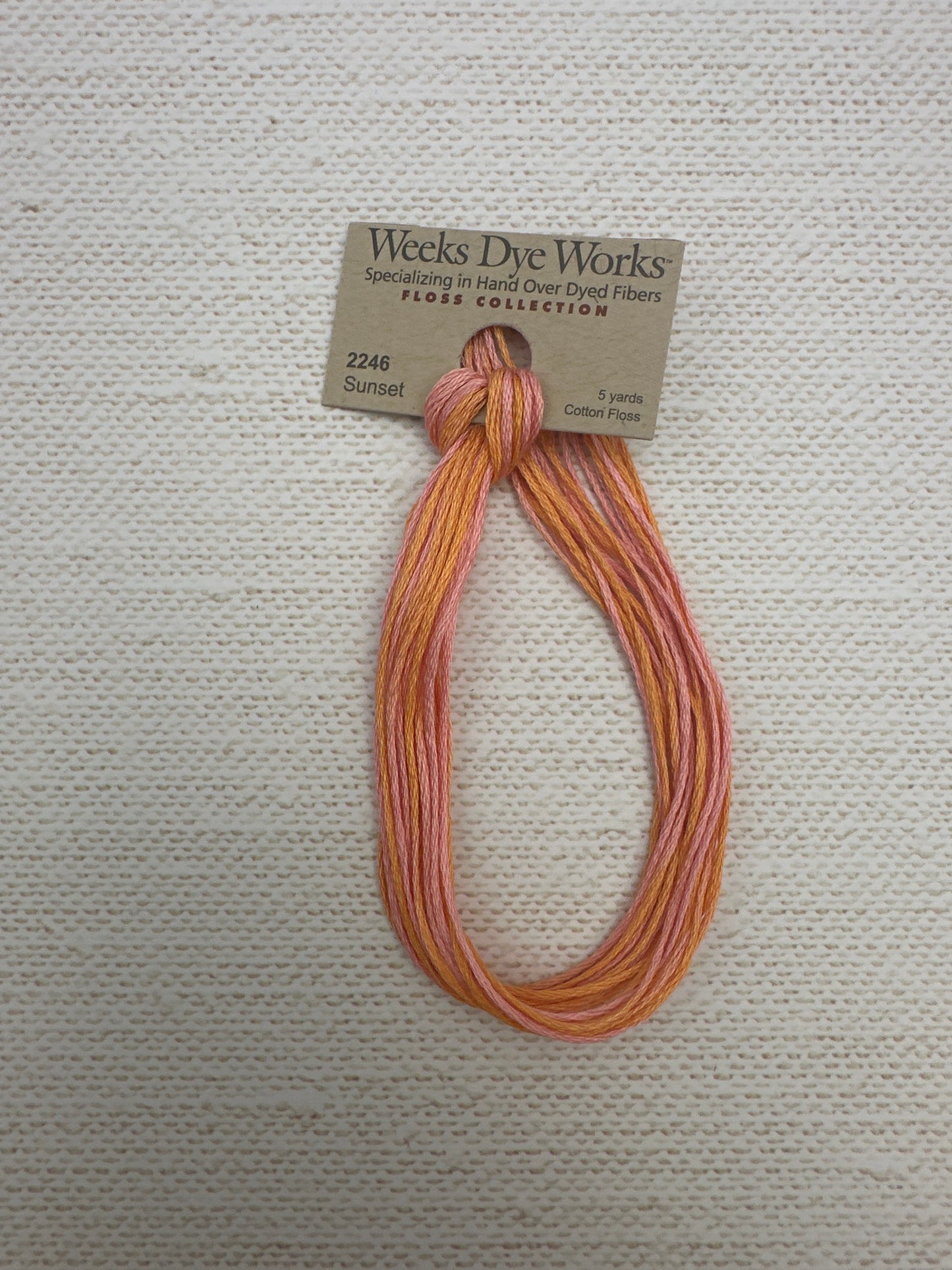 Weeks Dye Works Floss Sunset