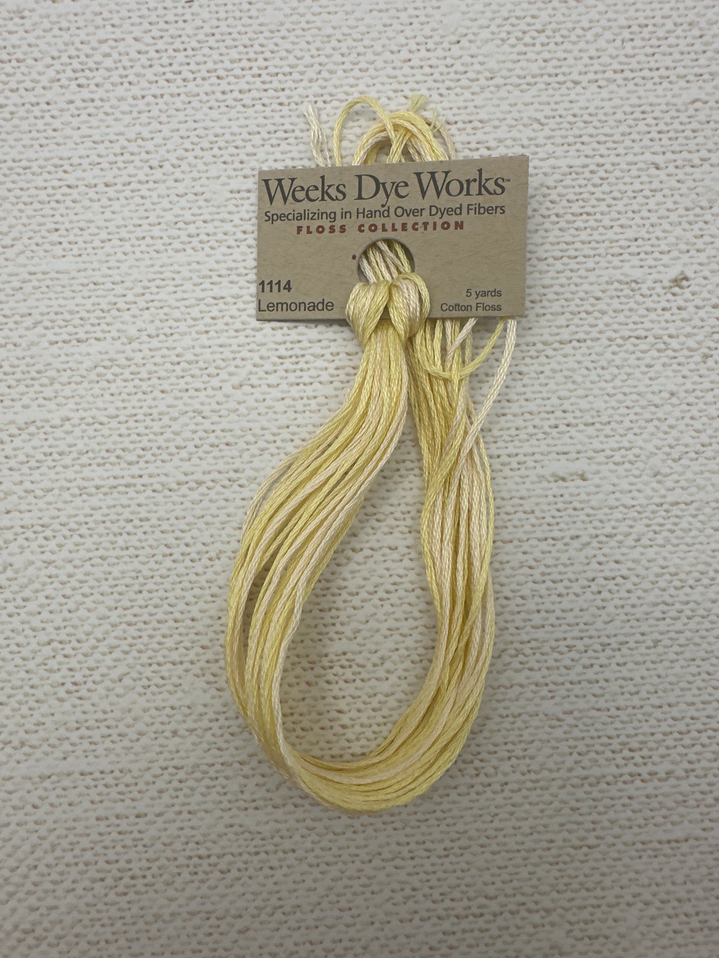 Weeks Dye Works Floss Lemonade