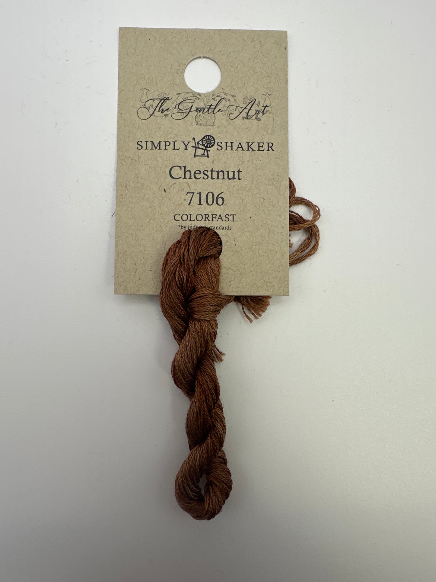 The Gentle Art Simply Shaker Chestnut