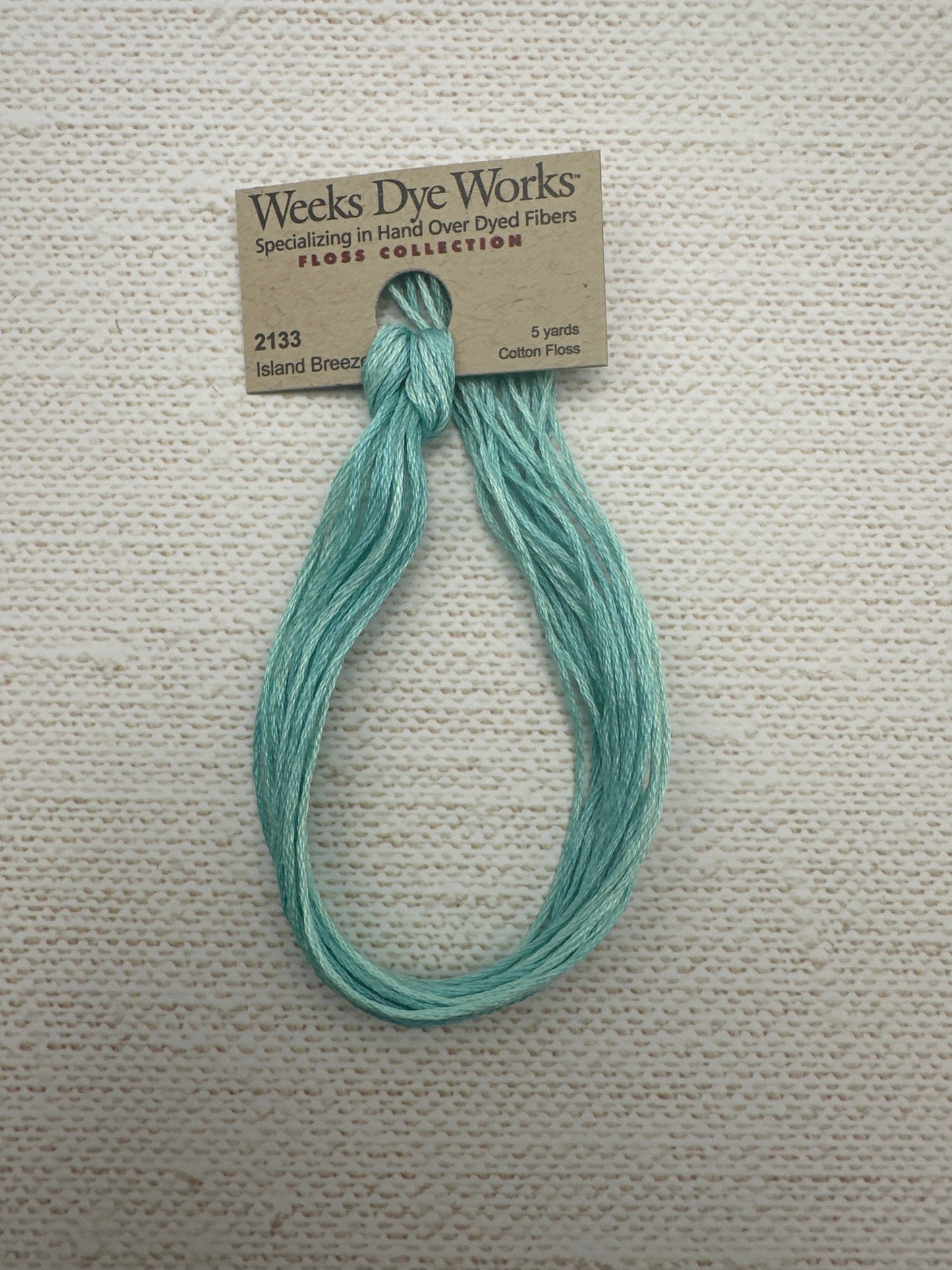 Weeks Dye Works Floss Island Breeze