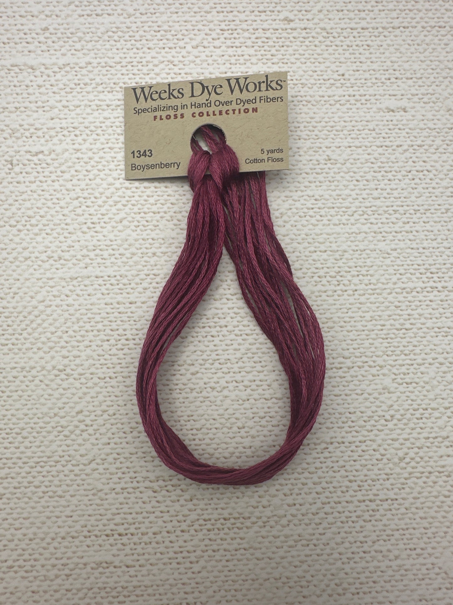 Weeks Dye Works Floss Boysenberry