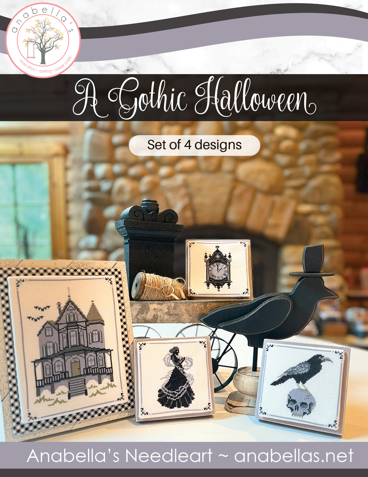 A Gothic Halloween - Anabella's Needleart