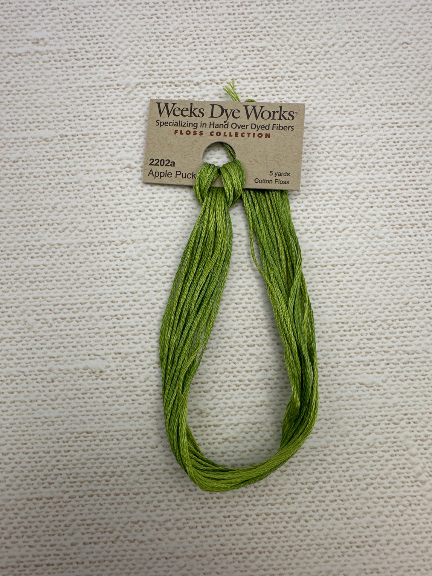 Weeks Dye Works Floss Apple Pucker