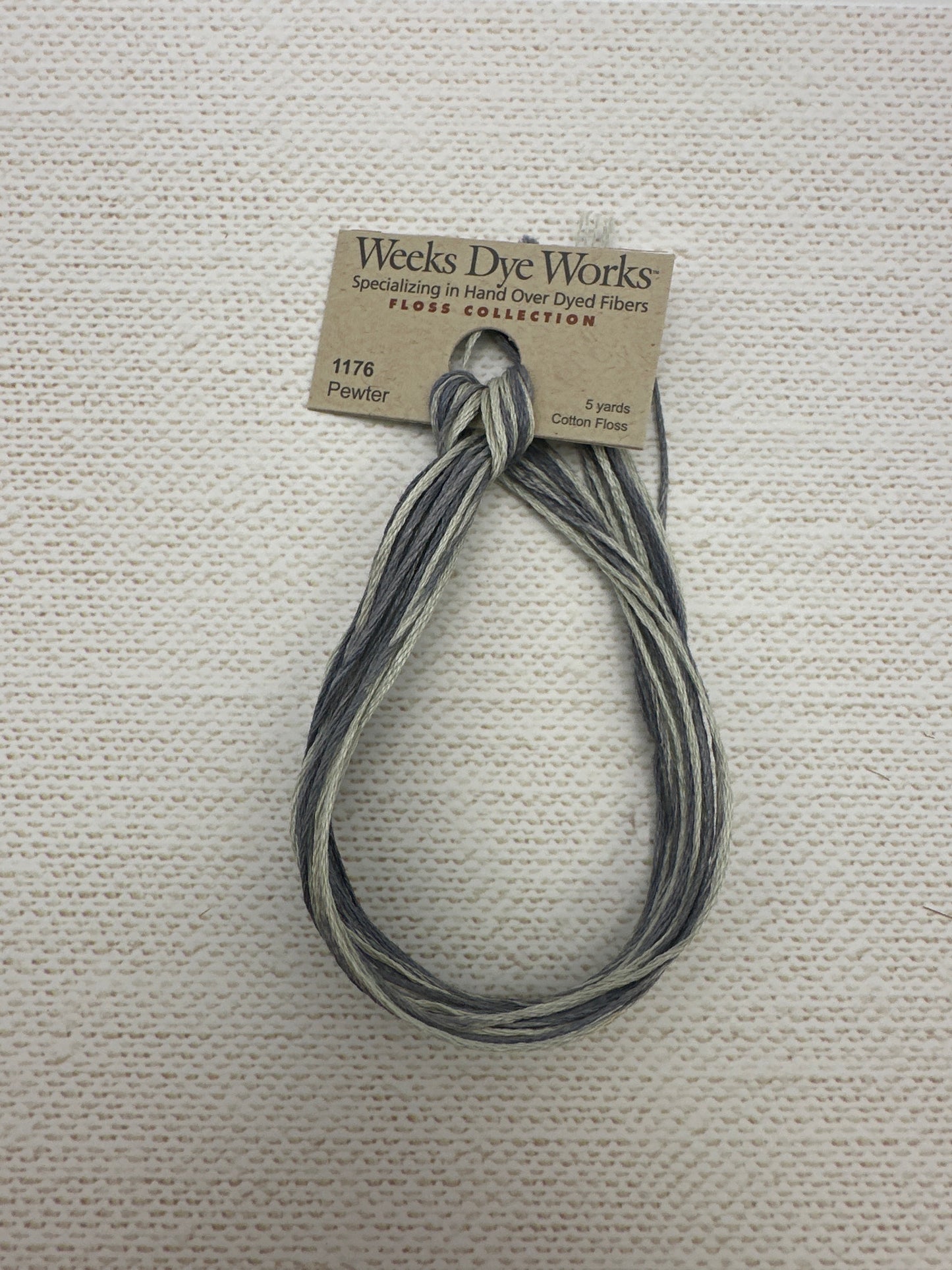 Weeks Dye Works Floss Pewter