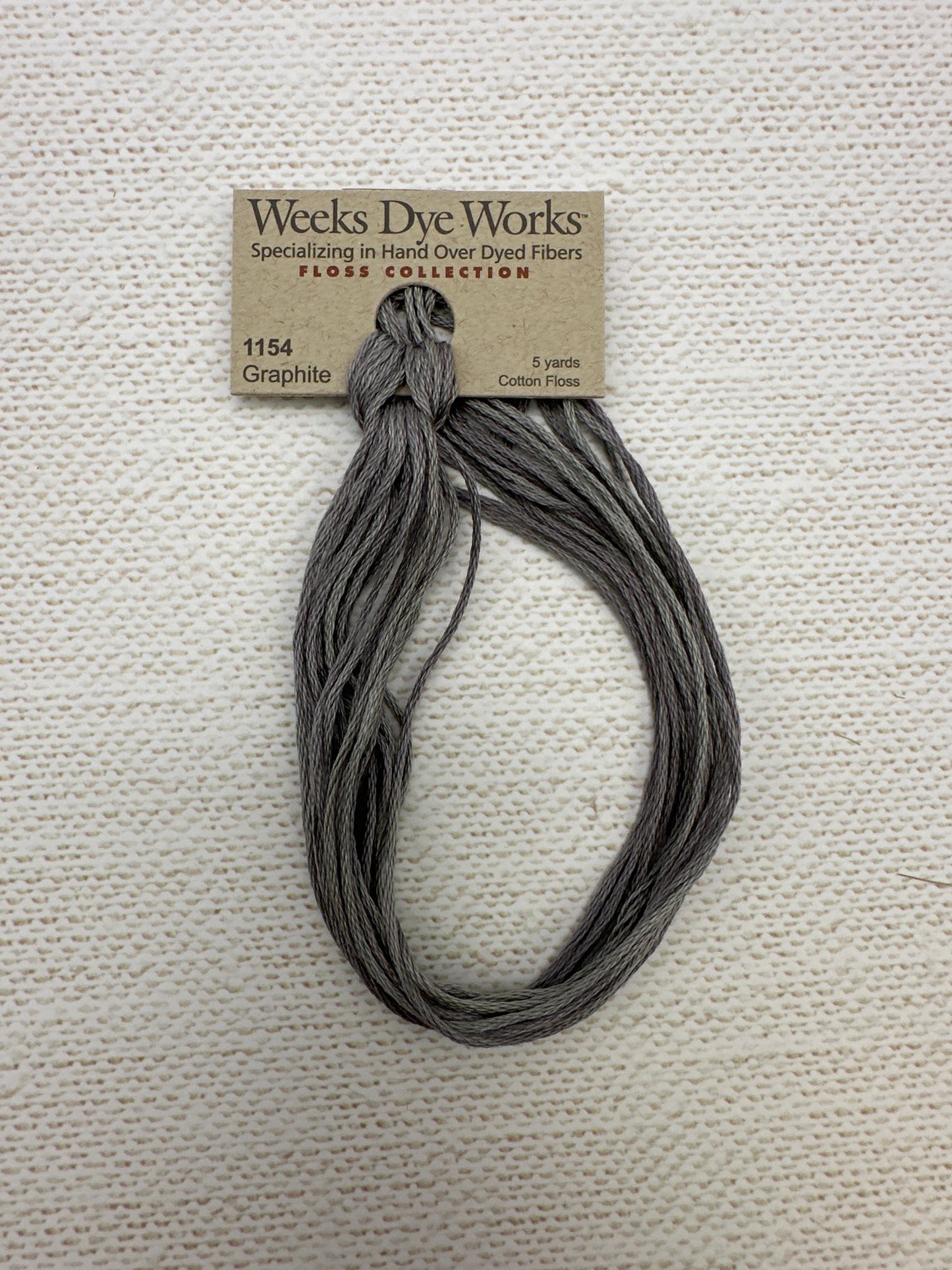 Weeks Dye Works Floss Graphite