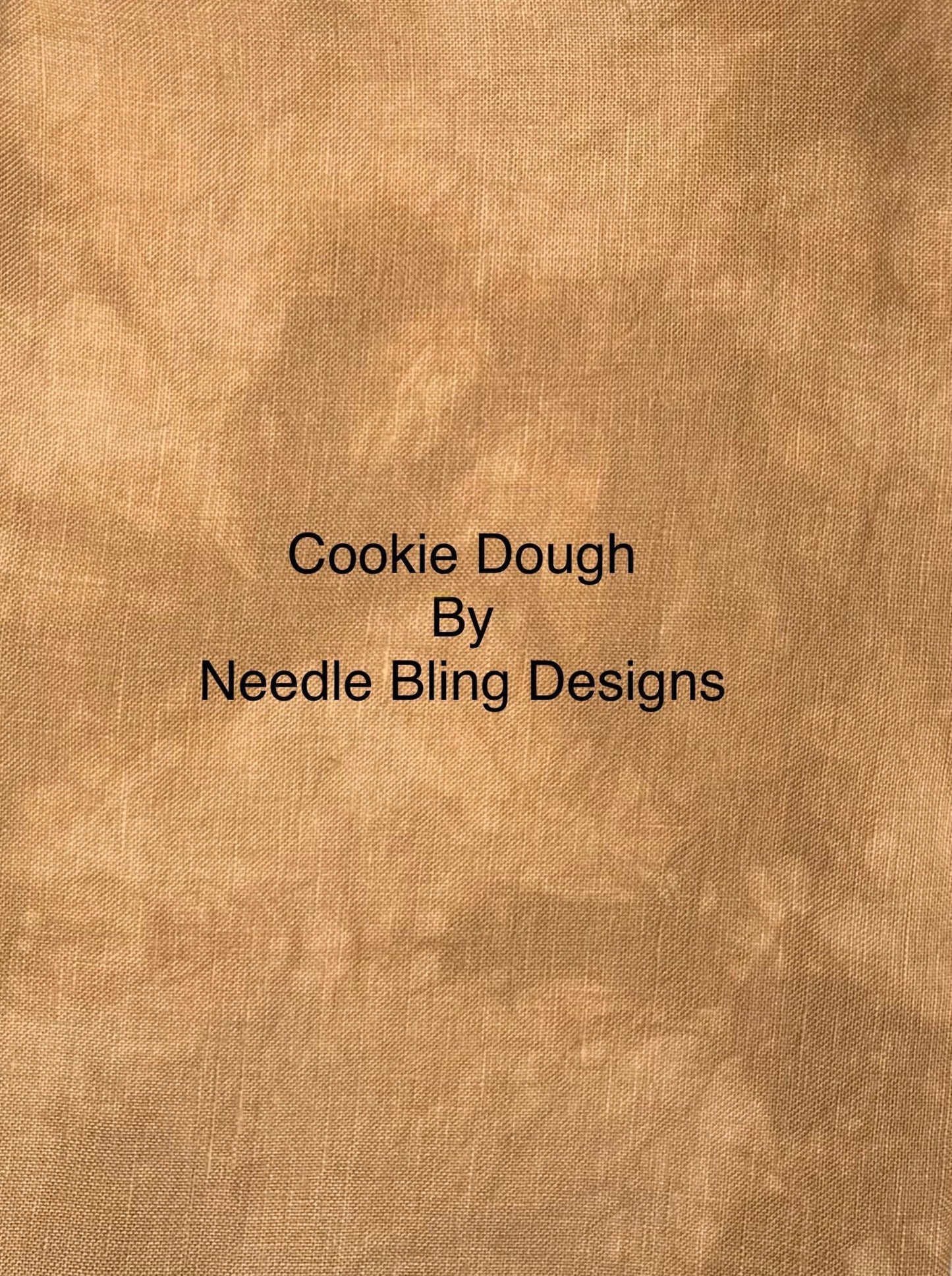 36ct Linen - Cookie Dough - Needle Bling Designs