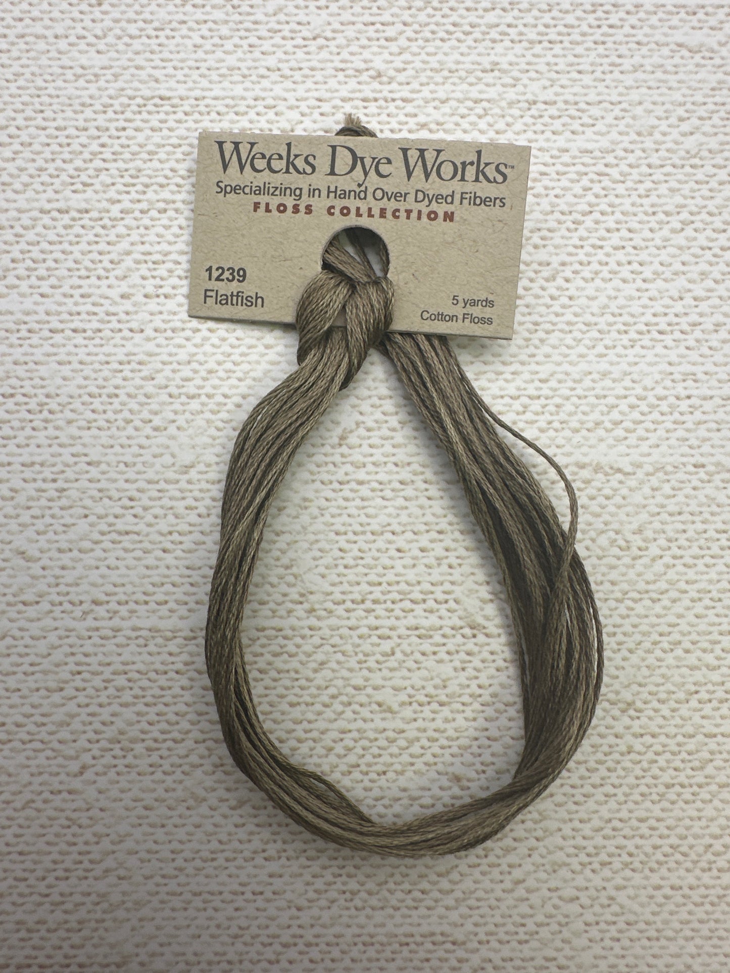 Weeks Dye Works Floss Flatfish
