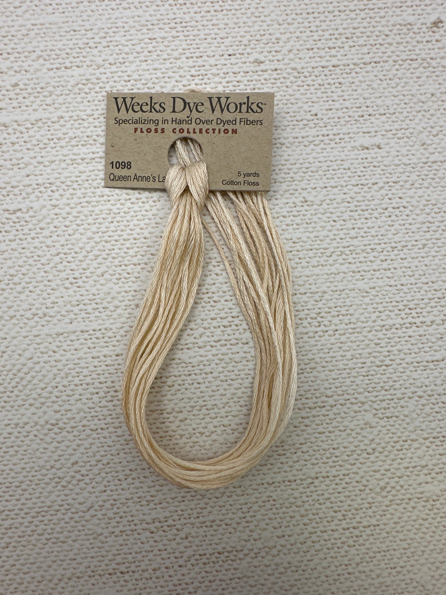 Weeks Dye Works Floss Queen Anne's Lace