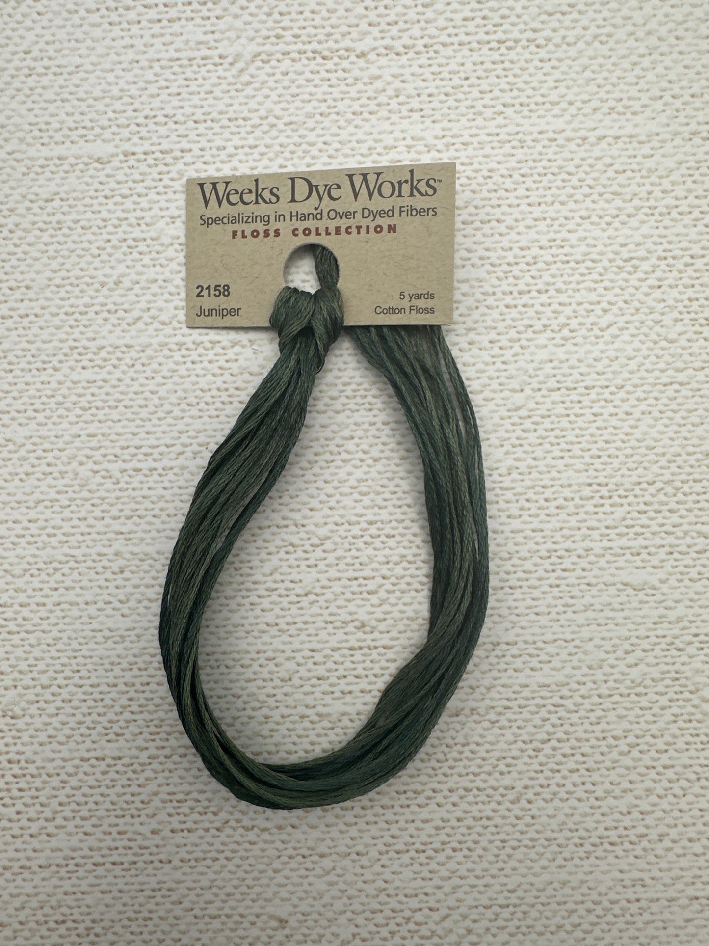Weeks Dye Works Floss Juniper
