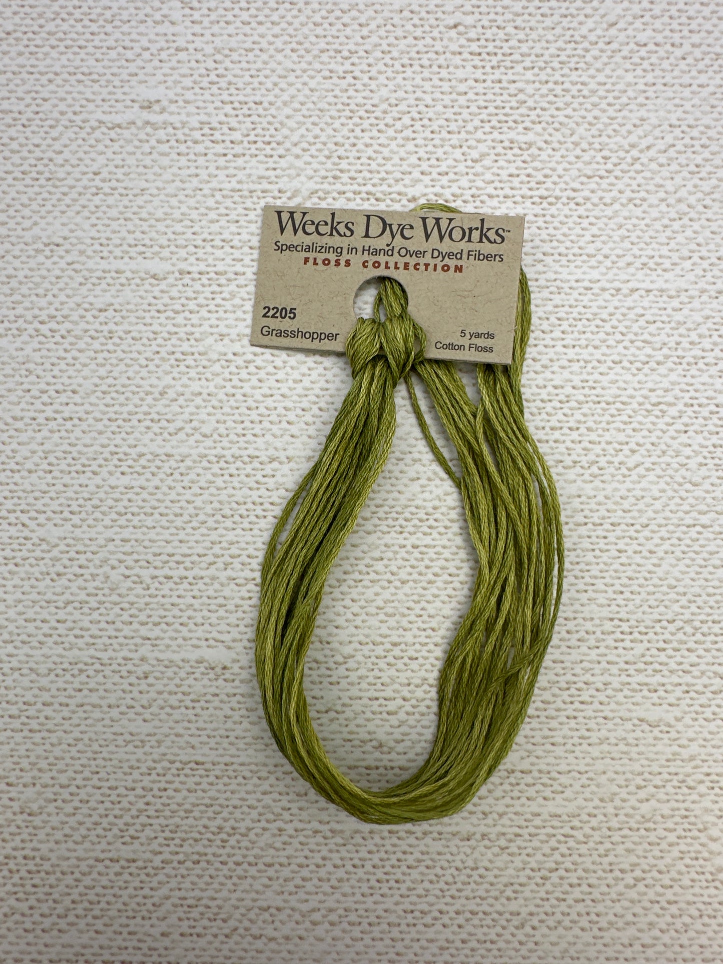 Weeks Dye Works Floss Grasshopper