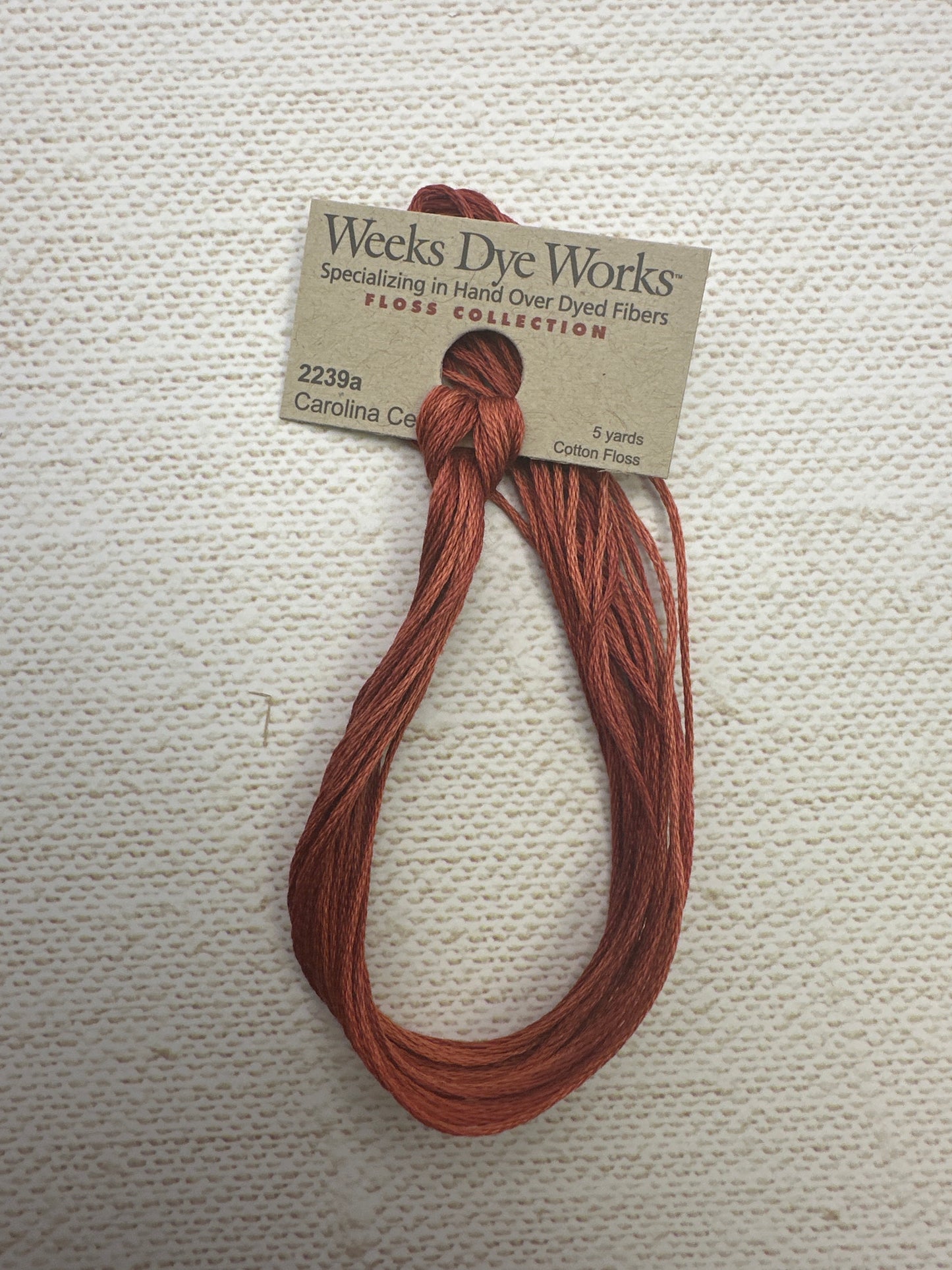 Weeks Dye Works Floss Carolina Cecil