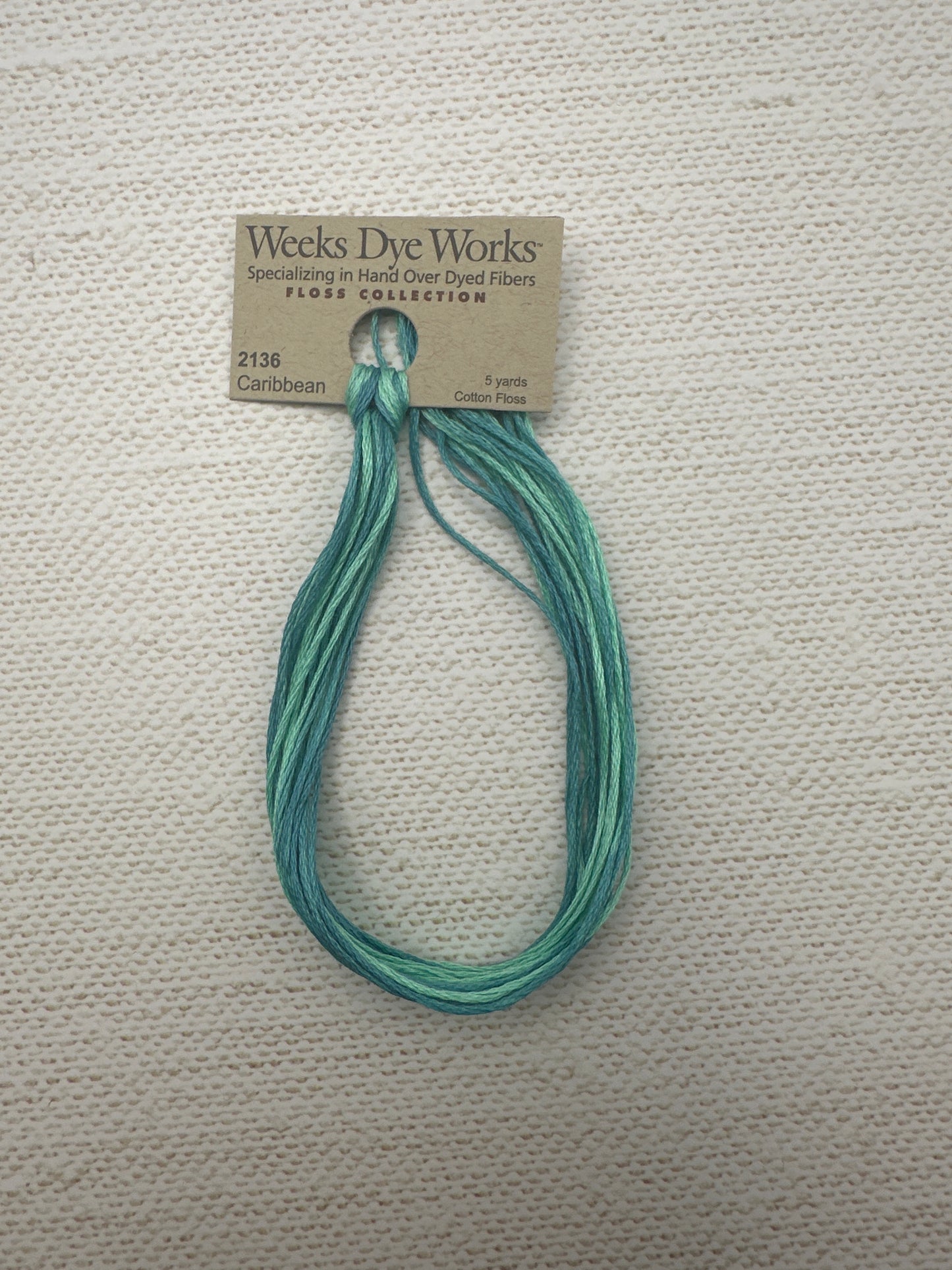Weeks Dye Works Floss Caribbean