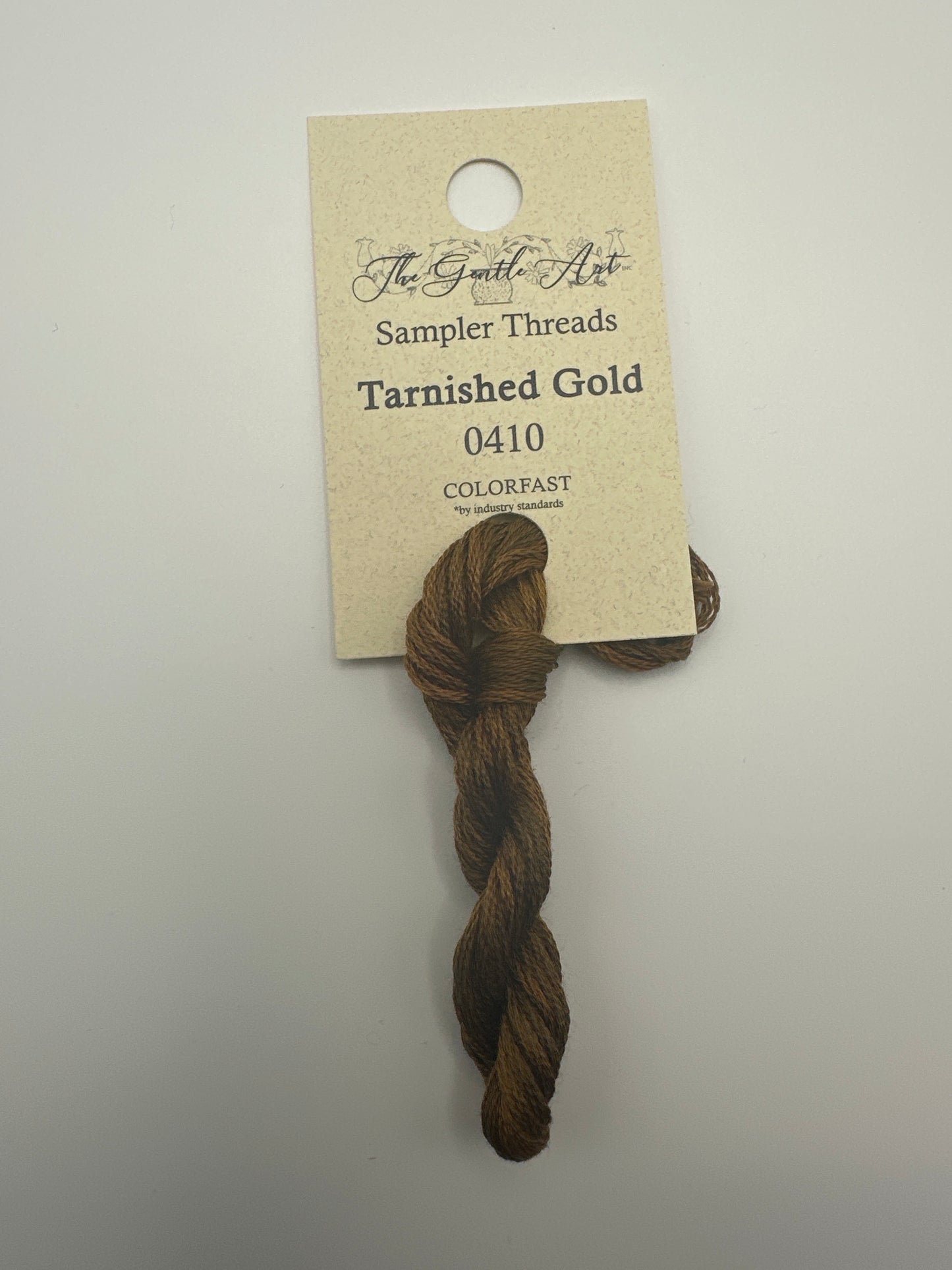 The Gentle Art Sampler Threads Tarnished Gold