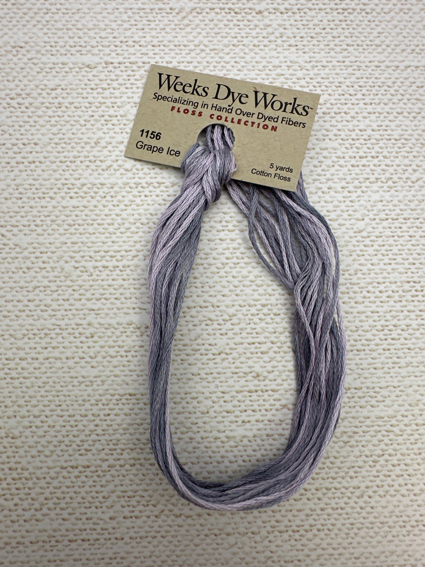Weeks Dye Works Floss Grape Ice