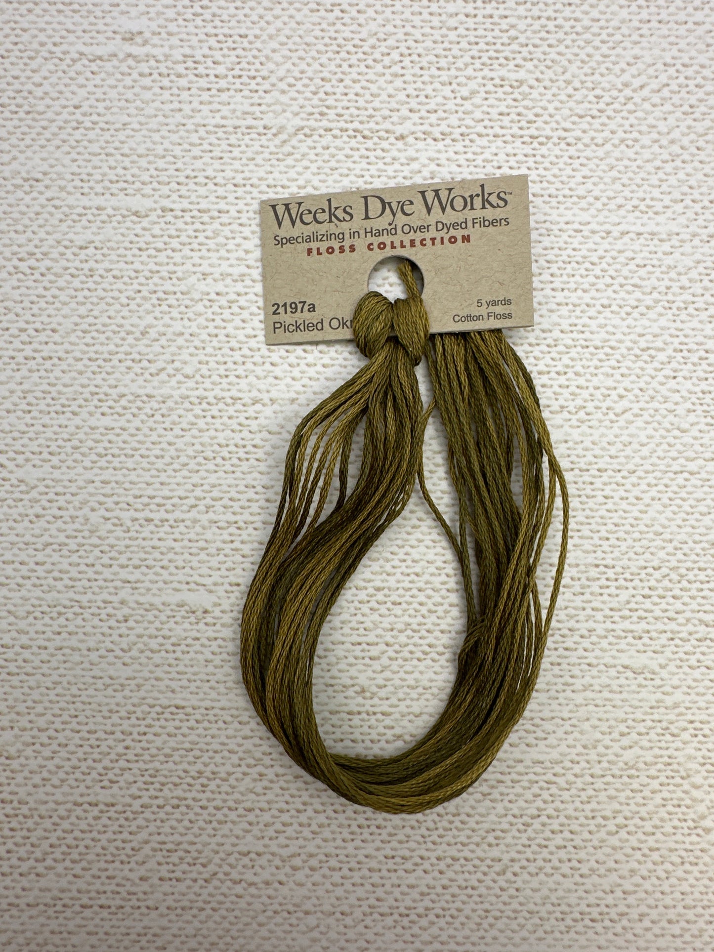 Weeks Dye Works Floss Pickled Okra