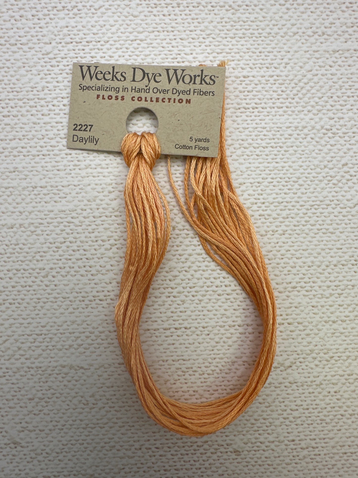 Weeks Dye Works Floss Daylily