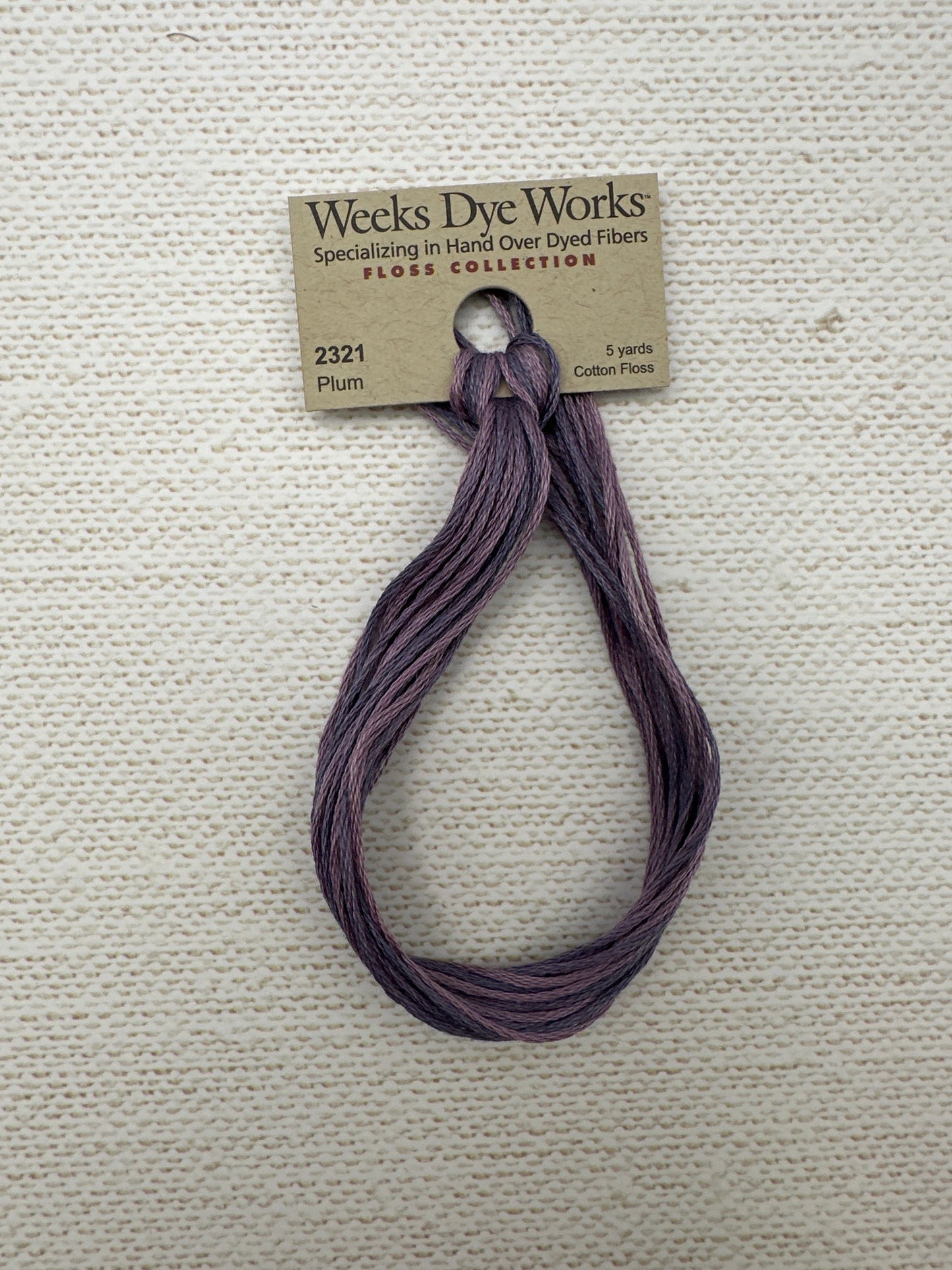 Weeks Dye Works Floss Plum