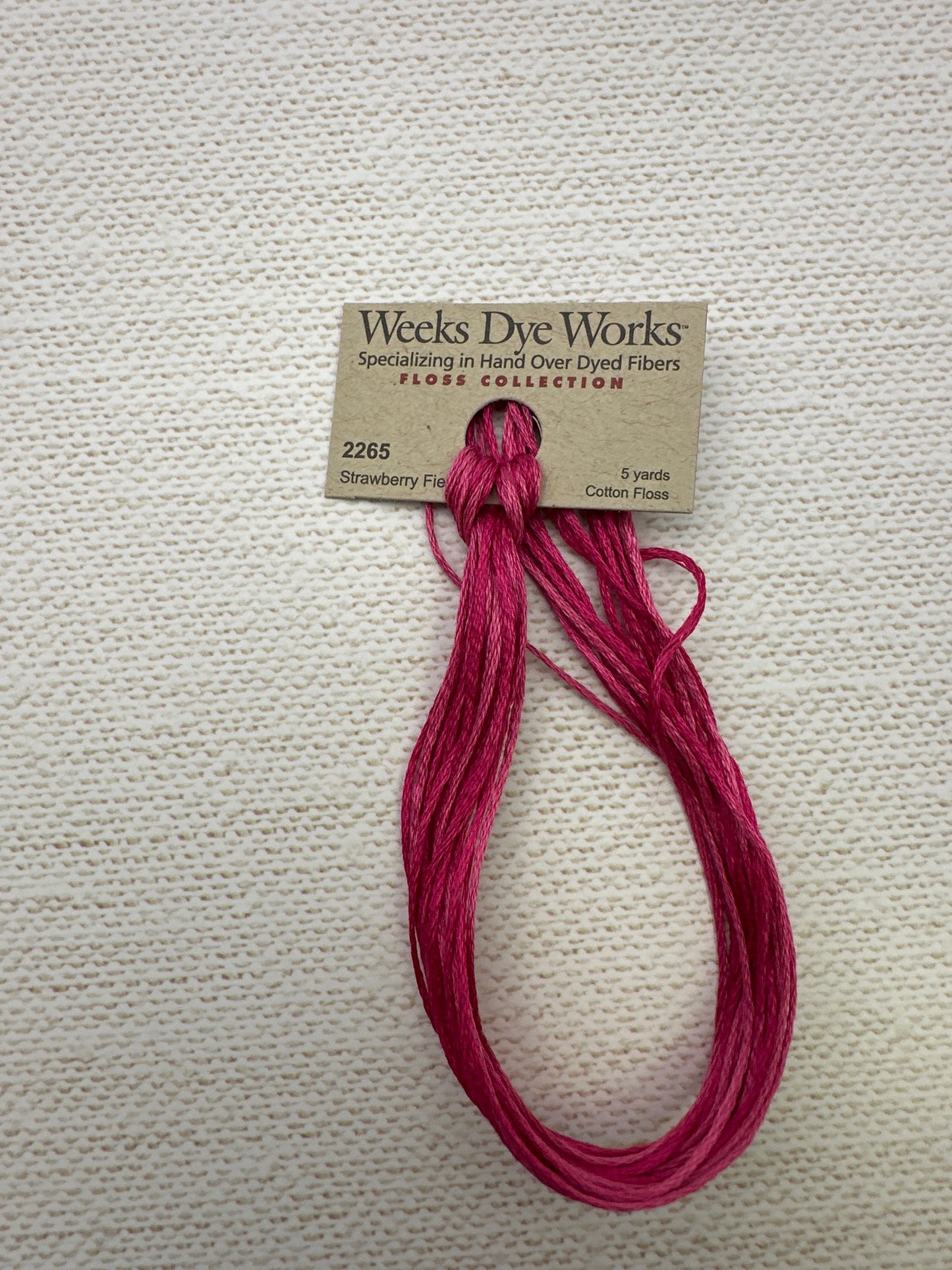 Weeks Dye Works Floss Strawberry Fields
