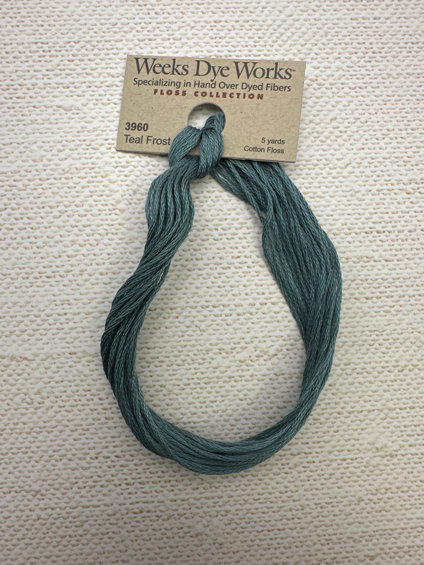 Weeks Dye Works Floss Teal Frost