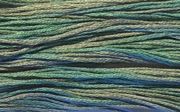 Weeks Dye Works Floss Blue Fescue