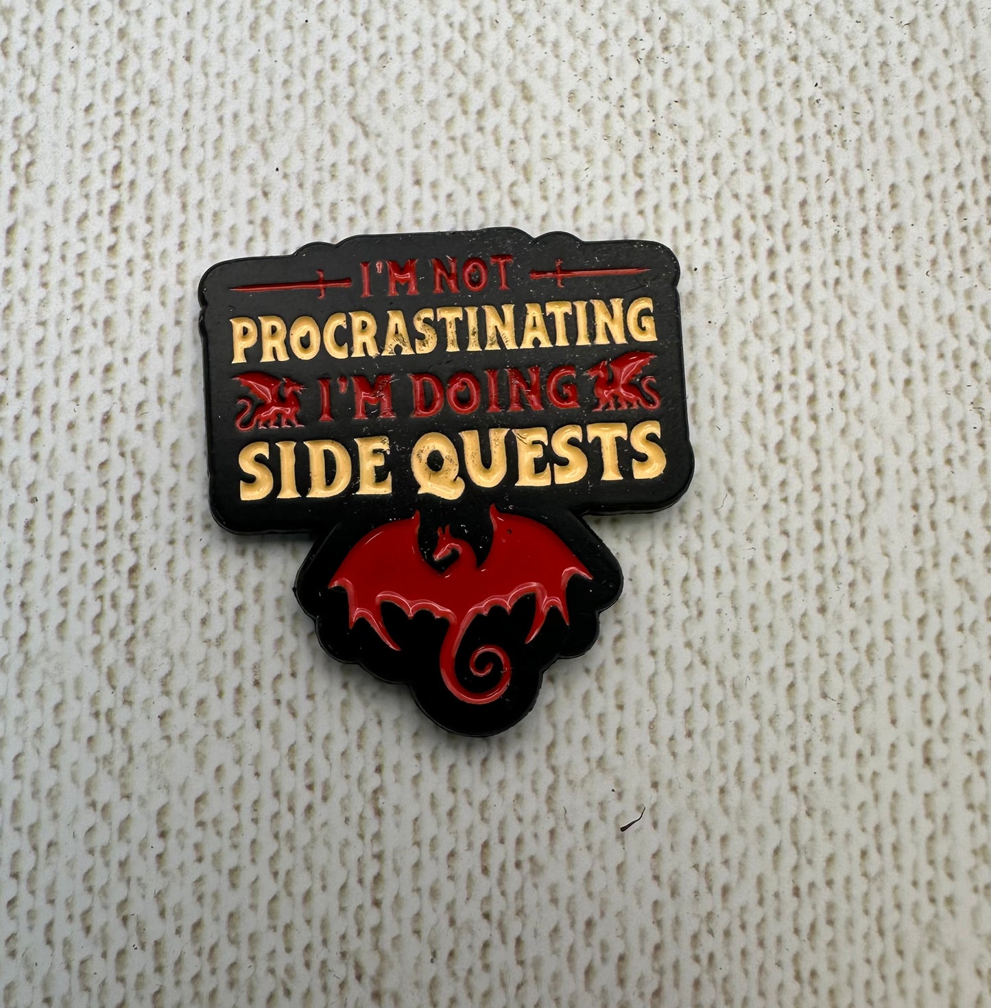 I'm Not Procrastinating Needle Minder