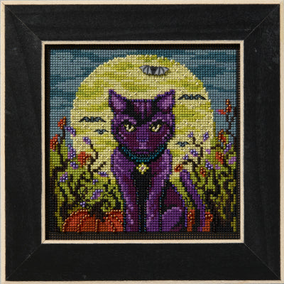 Spooky Cat 2025 Mill Hill Autumn Bead & Button Kit