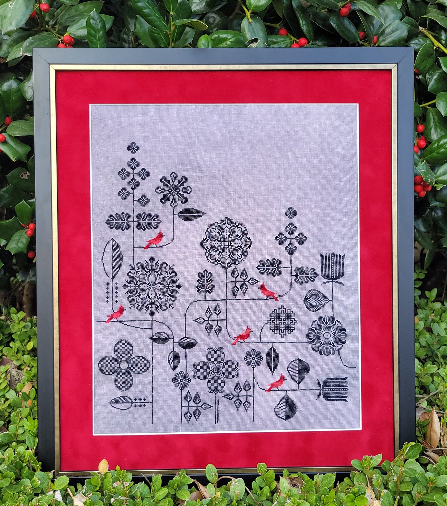 Midnight Garden - Wildflower Stitching