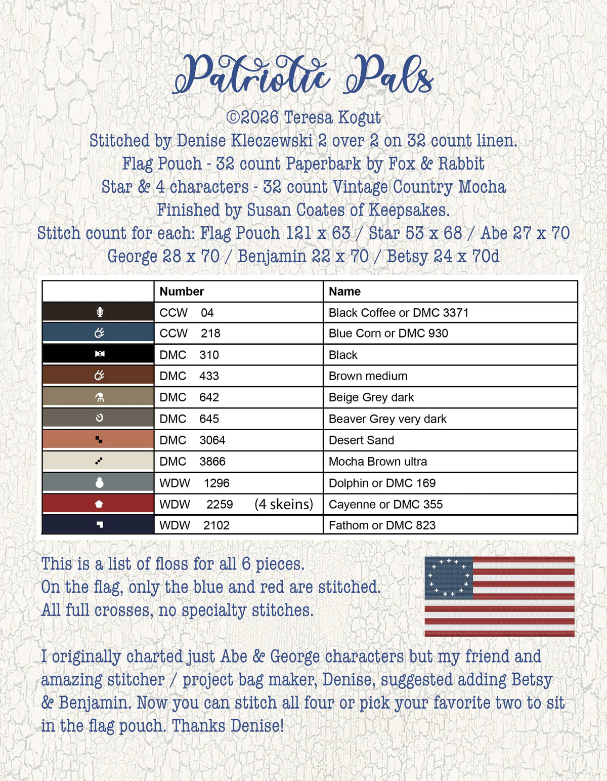 **Coming Soon** - Patriotic Pals - Teresa Kogut