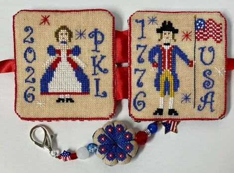 A 1776 Needlecase Kit - Praiseworthy Stitches