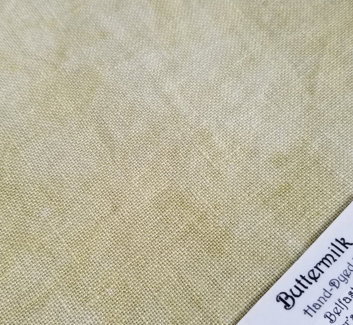 40ct. Newcastle Linen - Buttermilk - Fiber on a Whim